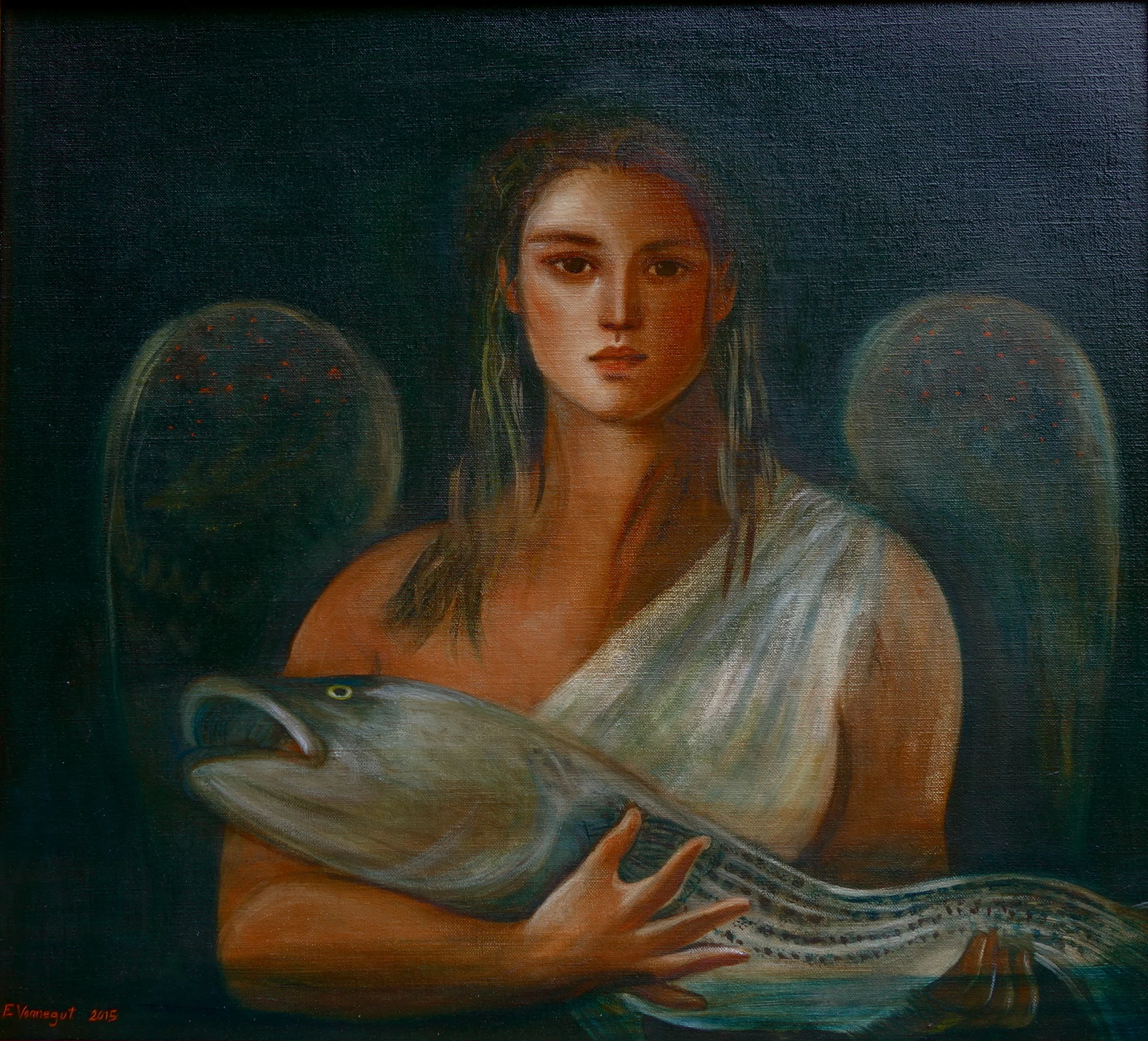 Grace with Fish
