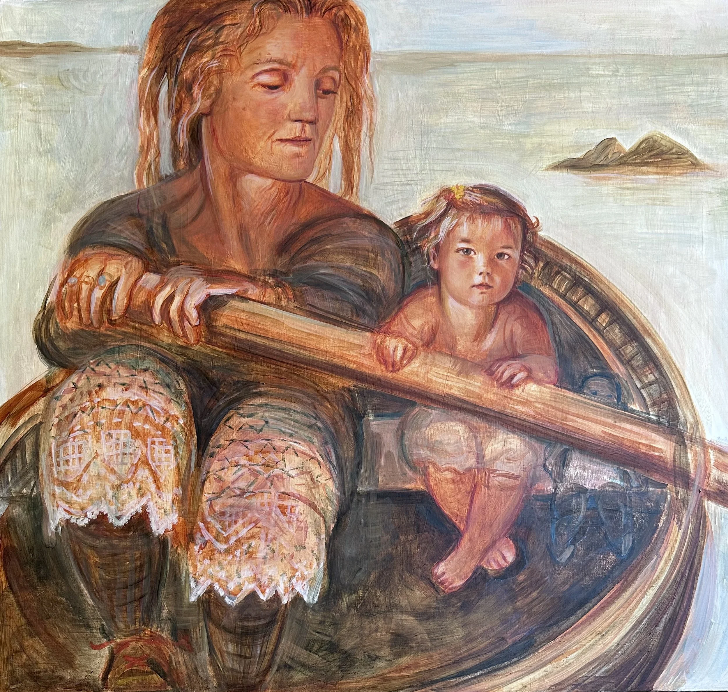 Rowing with Winslet