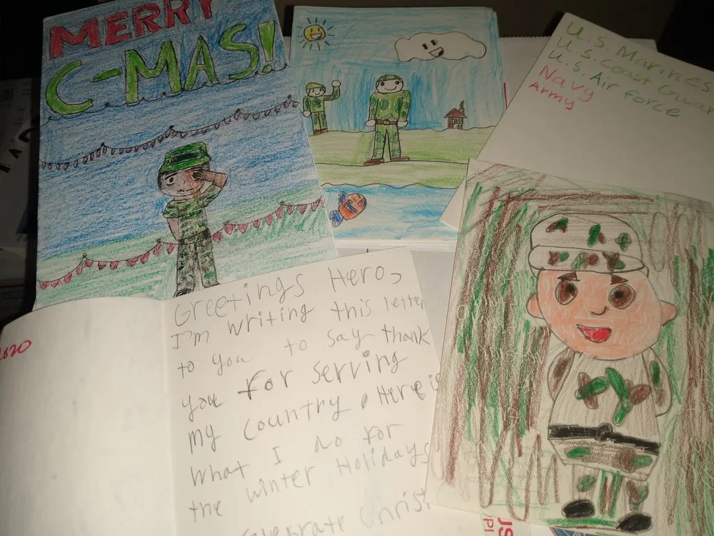 Christmas Cards For Our Deployed Troops — USASOA