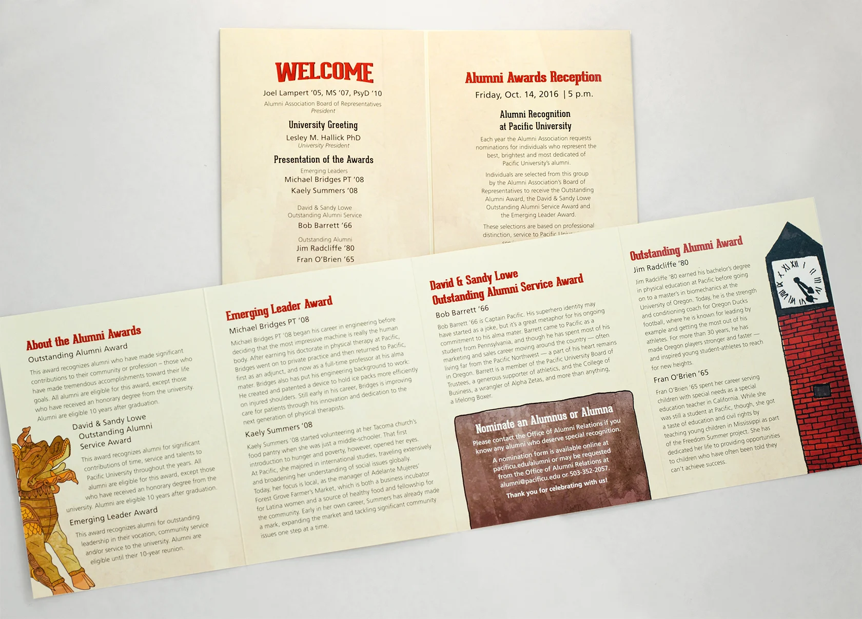 Alumni Awards Program inside
