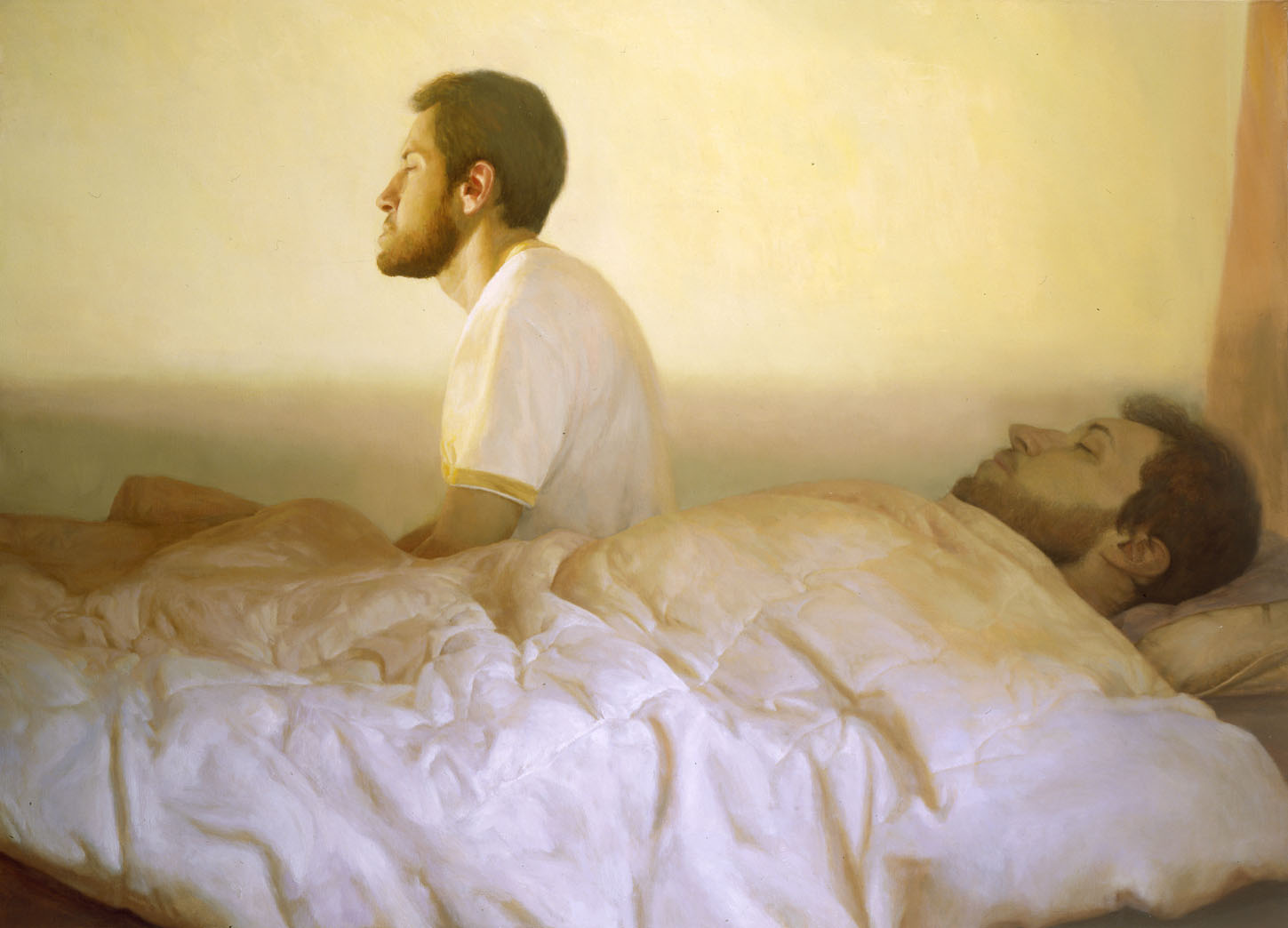 Bryan LeBoeuf Rorschach, 2003 oil on linen 48 x 66 inches