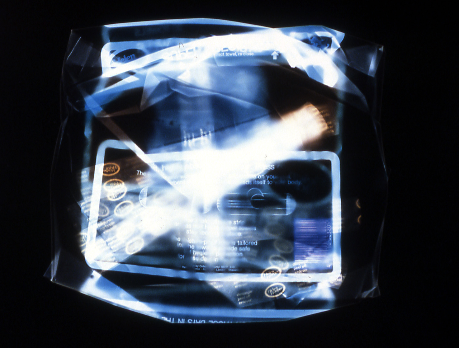 Vaughan Judge Menarche (detail), 2002 Photogram, c-print