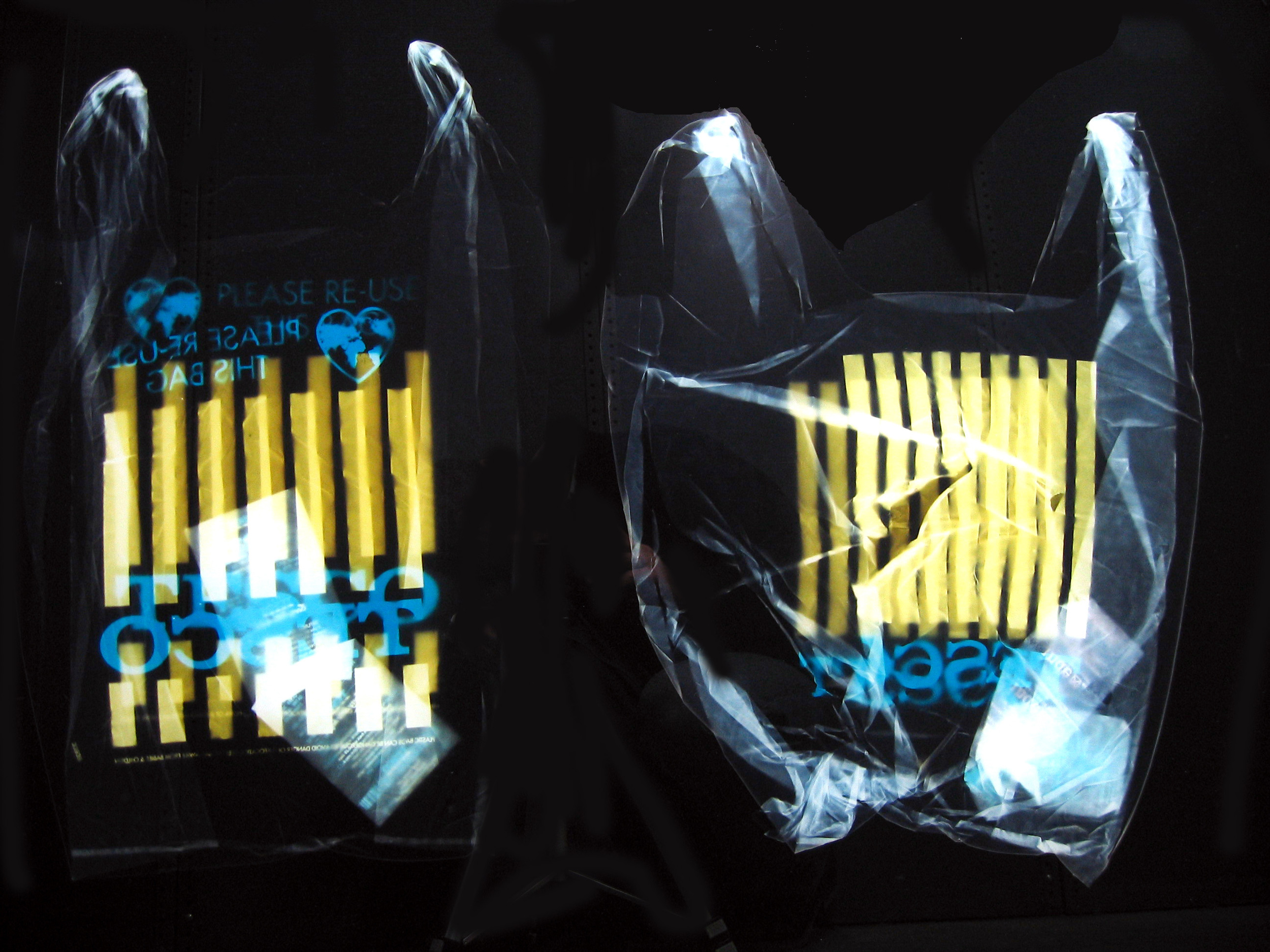 Vaughan Judge Carrier Bags, 2002 c-print 30 x 40 inches