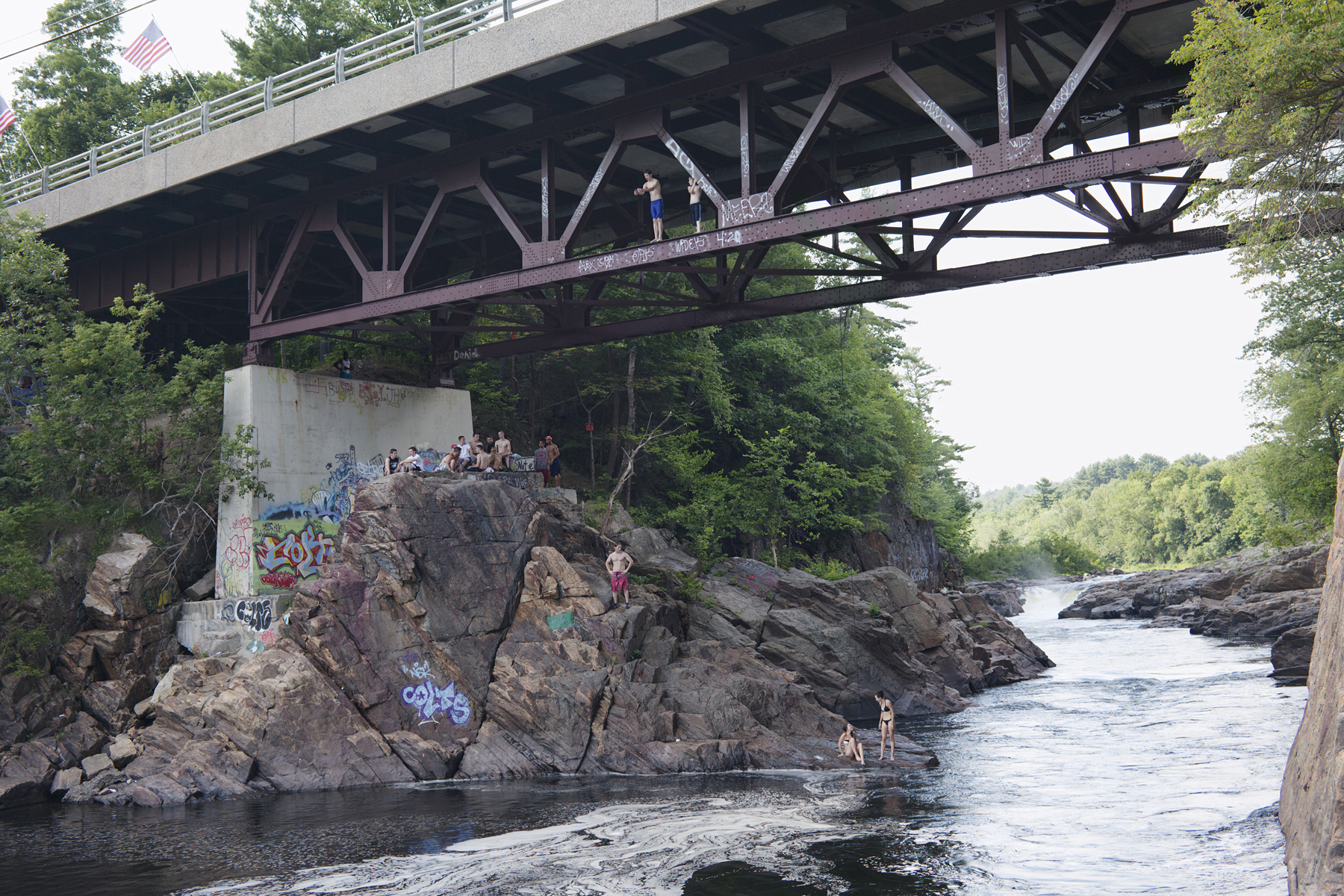 Bridge of Hope, Lake Luzerne, NY. , 2011 Ink jet print, edition of 5 + 2AP 16 x 24 inches