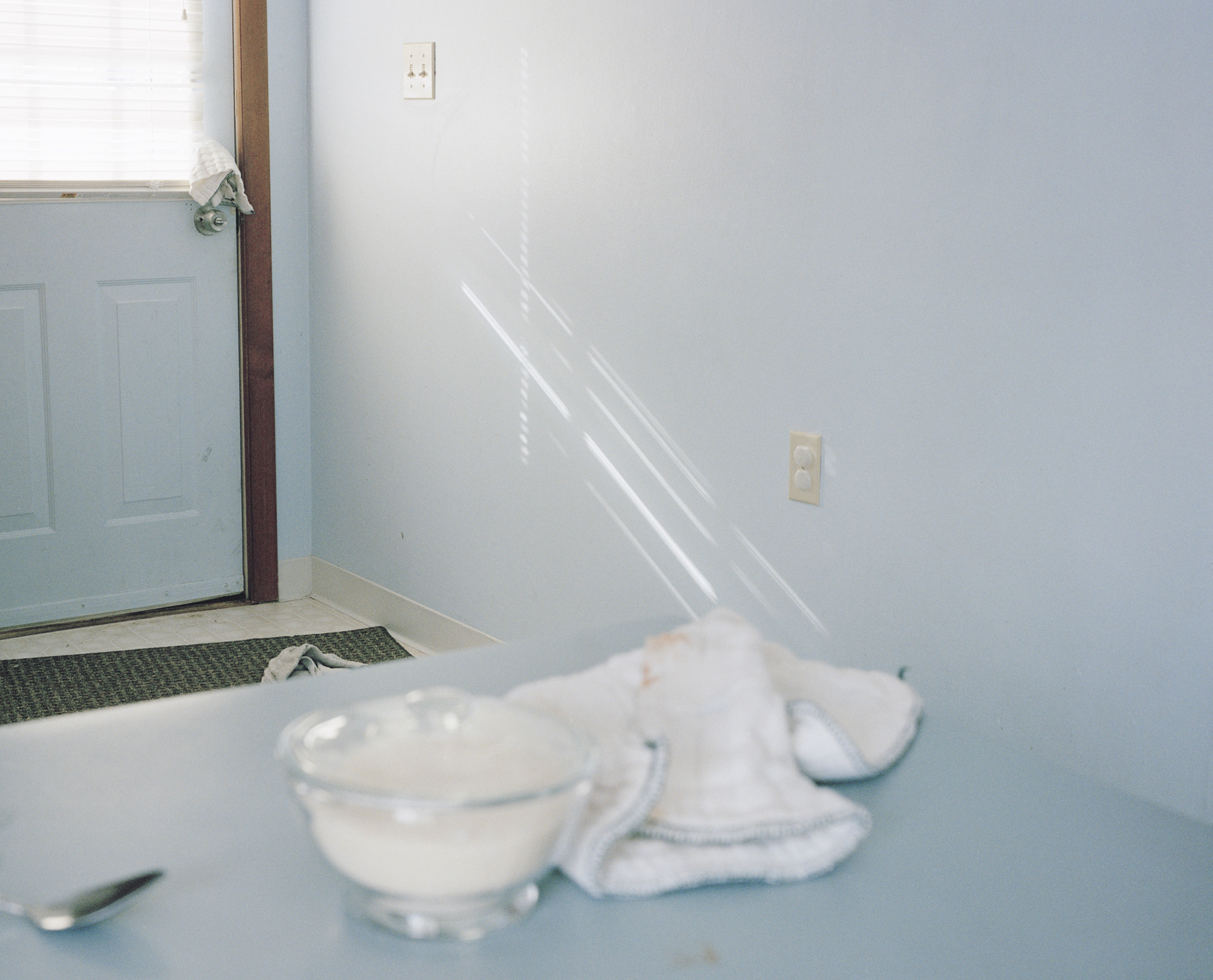 Jennifer’s Kitchen Counter, Cleveland, NY ., 2007 Ink jet print, edition of 5 + 2AP 9.5 x 11.75 inches