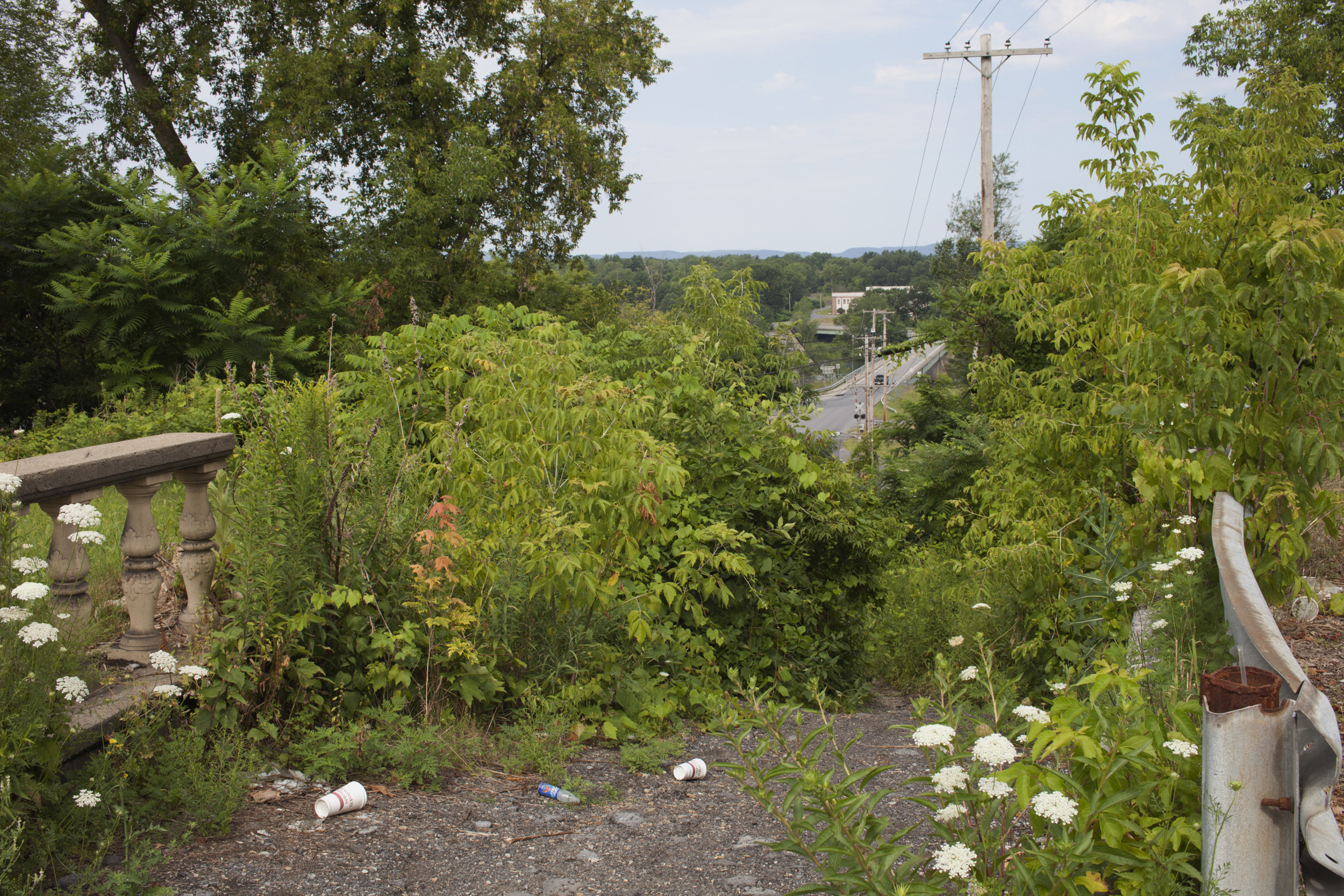 Main Street, Path to Bridge Street, Hudson Falls, NY. , 2011 Ink jet print, edition of 5 + 2AP 16 x 24 inches