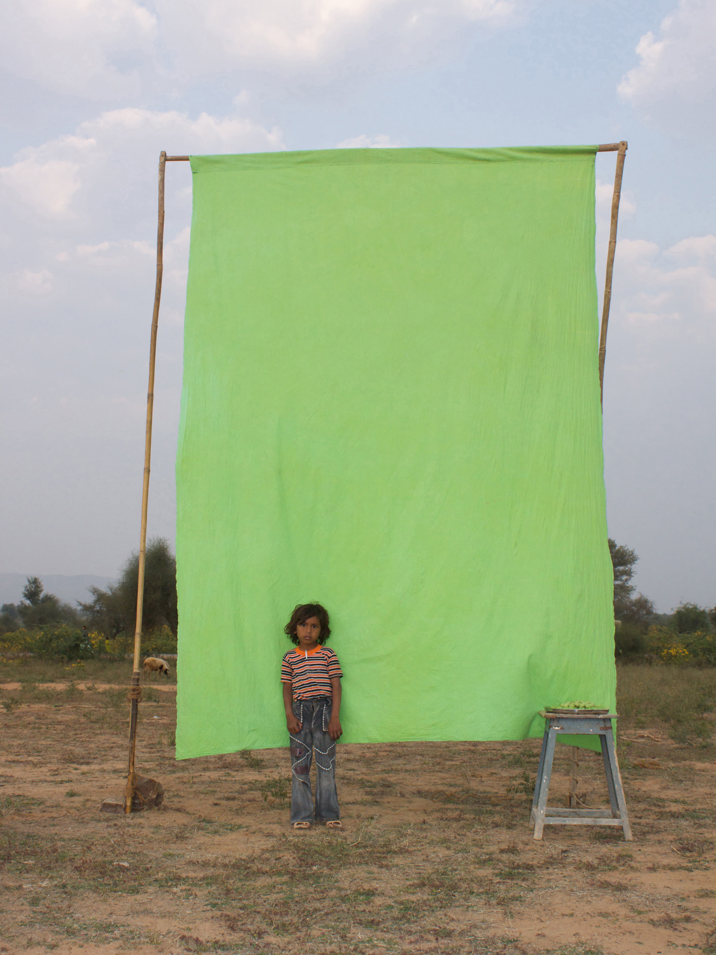 Benjamin Faga Chroma Green No. 16 C-print 30 x 40 inches