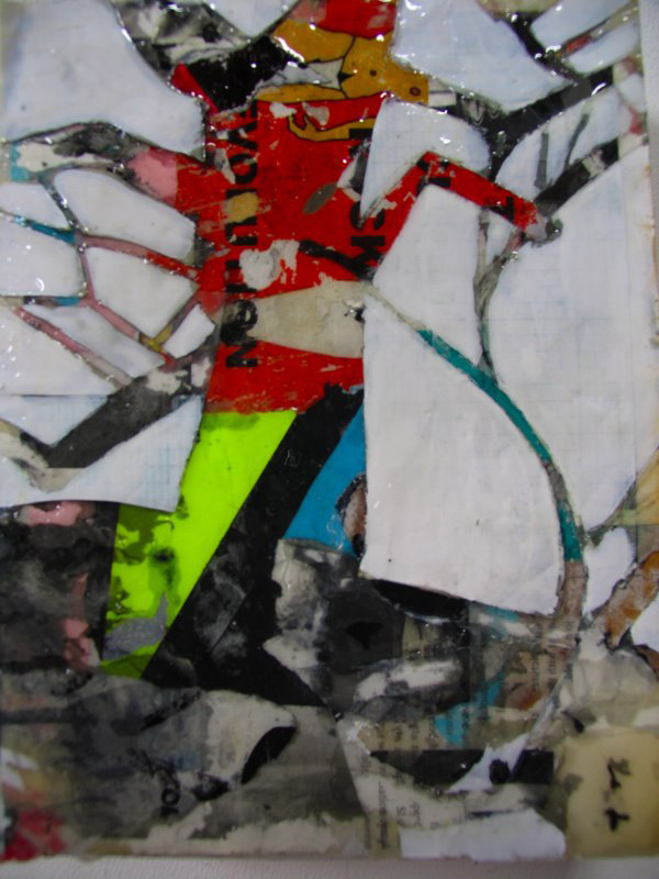 Matt Ernst Tree, 2006 Mixed media on canvas 12 x 9