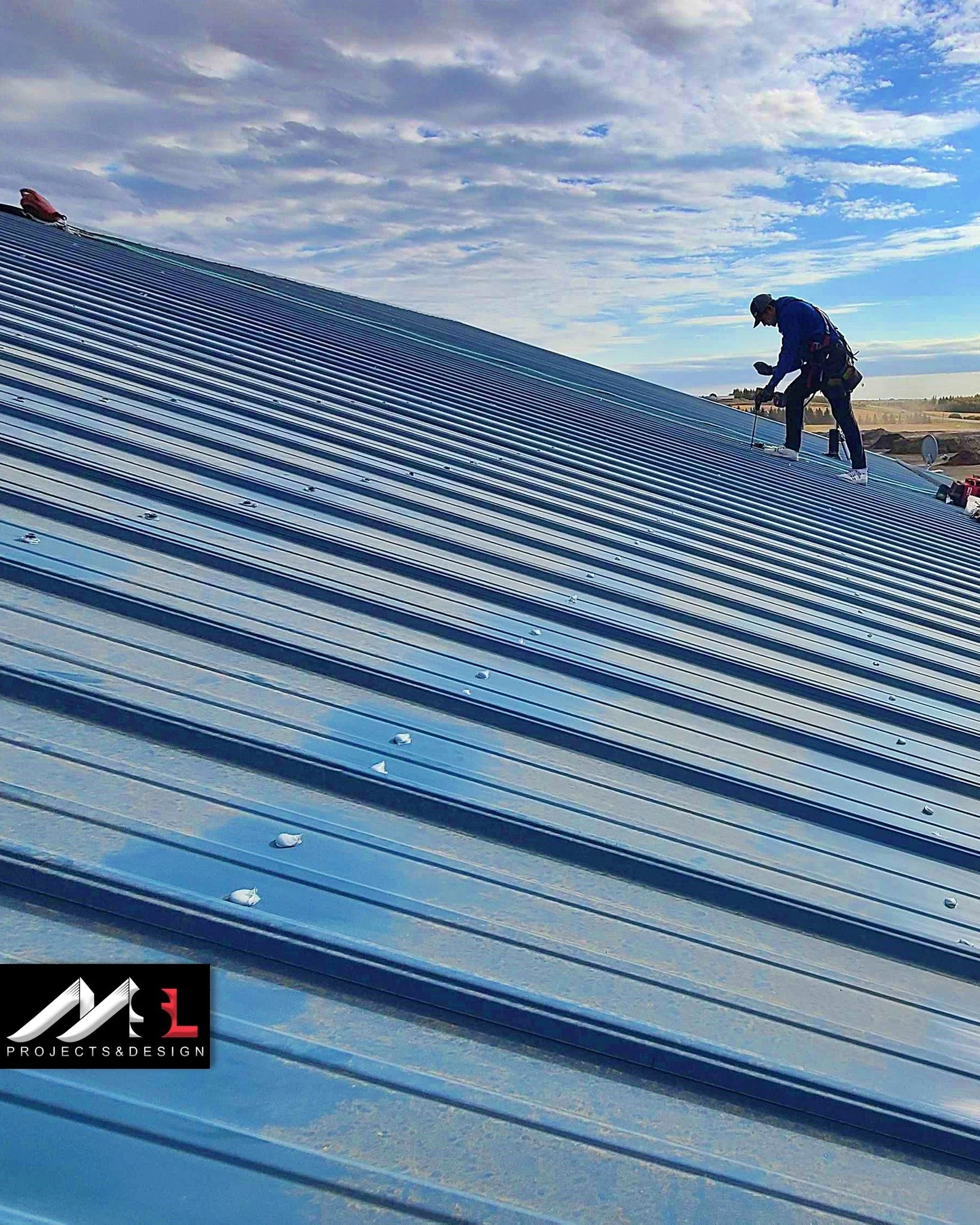 Keeping things on top &mdash; literally. 🛠️💪 Our crew is up on the roof making sure everything stays solid and secure. 

Give them a shout out for the awesome work!

#RoofWork #MaintenanceMatters #ConstructionCrew