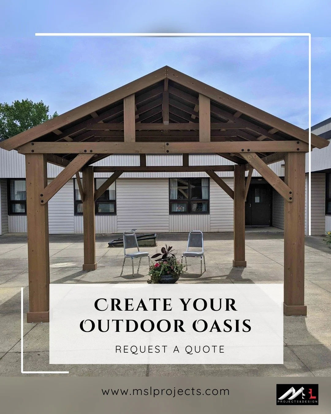 Coming soon this season, Spring!🌷
It's the perfect time to start thinking about your outdoor projects!

Your outdoor paradise doesn't have to be a daydream, make it a reality today. 
Request a quote on our website!
Link found in the bio!