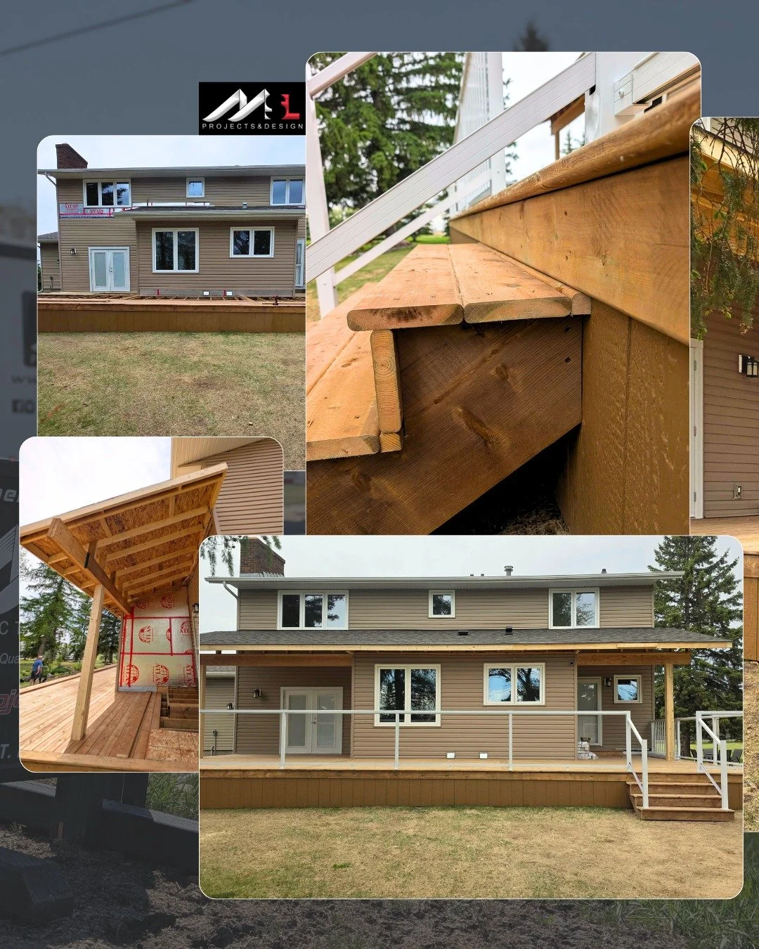 Between the rain and the shine, the deck is coming along beautifully!! 🌤️

Swipe through to see the progress shots and let us know what you think!

Been lookin to revamp your deck? Request a quote today. 
www.mslprojects.com

 #patioseason #homeimpr