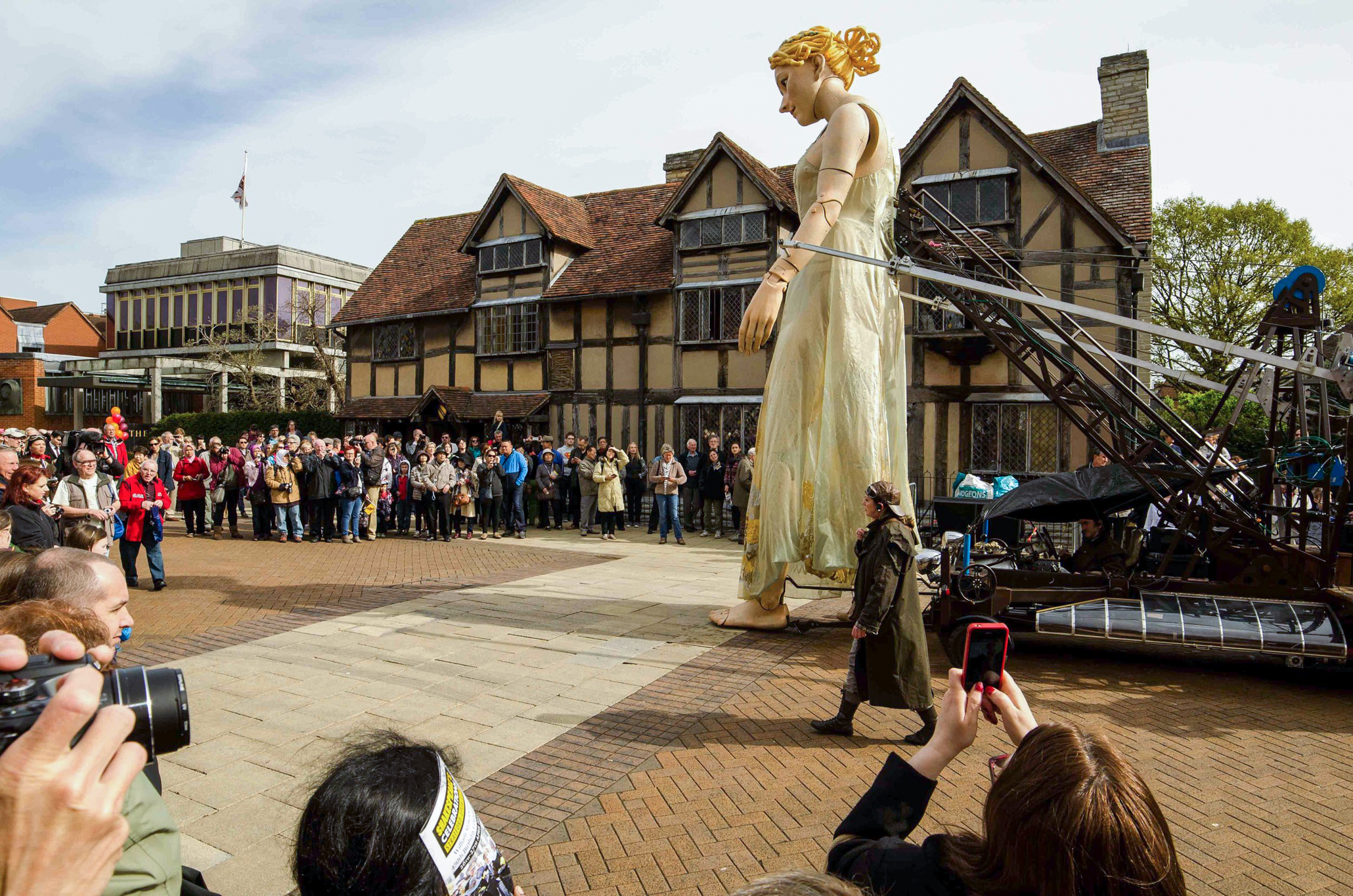 Copy of Lady Godiva puppet visits for the Birthday Celebrations