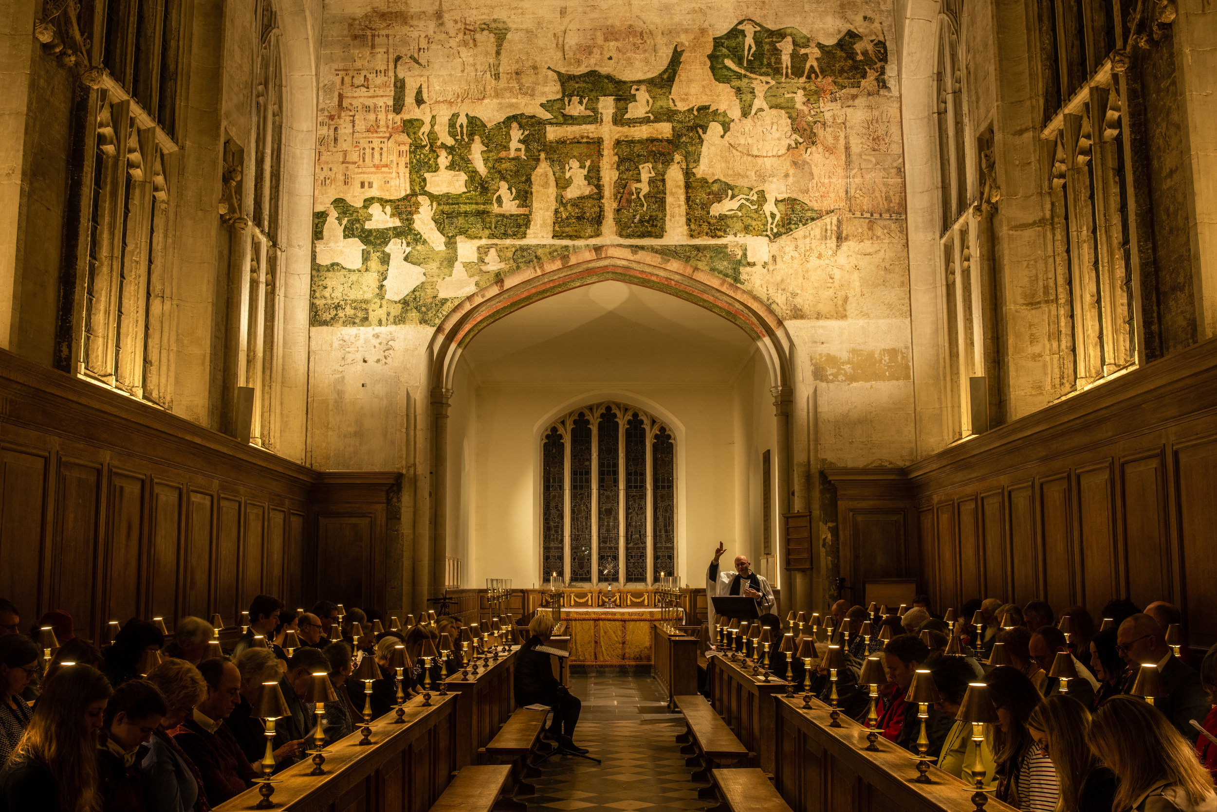 Guild Chapel During The Evening Service, 2018