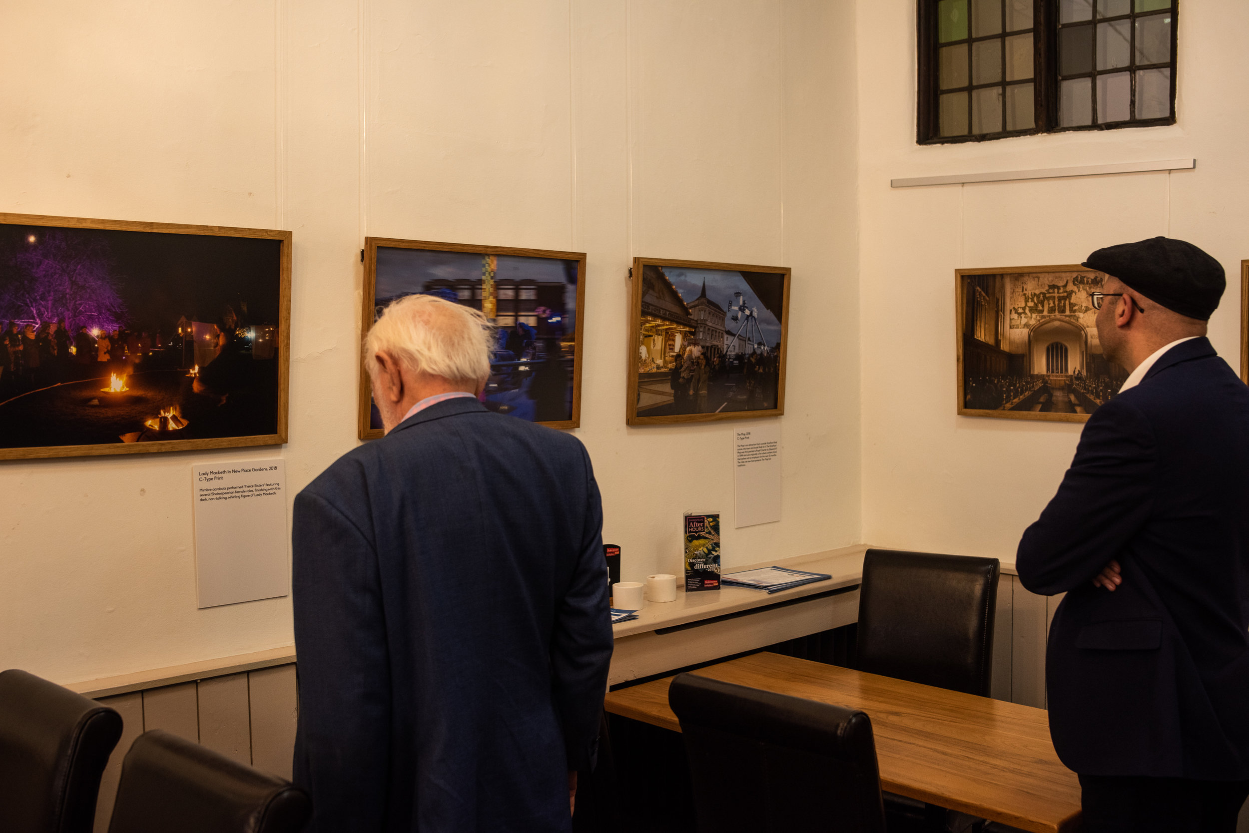 Professor Sir Stanley Wells and Reverend Dr Paul Edmondson