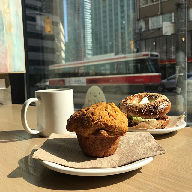 Spring is here and with it comes a new muffin! Come to Coffee Public and try our super delicious carrot and ginger muffin.
.
.
.
#coffeepublic #peacelovelattes #coffee #espresso #latte #local #supportlocal #toronto #porthope #torontocoffee #homemade #fresh #food #love #beautiful #happy #fun #life #art #health #healthyfood #goodfood #farmtobelly #farmtotable #new #spring #sunny #carrot #ginger