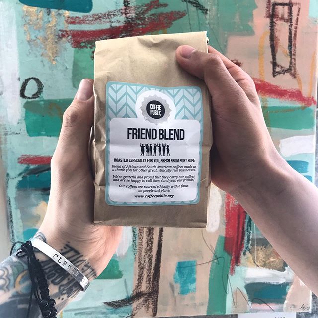 A mix of Burundi and Ecuador, Friend Blend is a solid medium roast.
Come down to Coffee Public and enjoy.
.
.
.
#coffee #coffeeshop #toronto #independent #local #love #peace #lattes #cafe