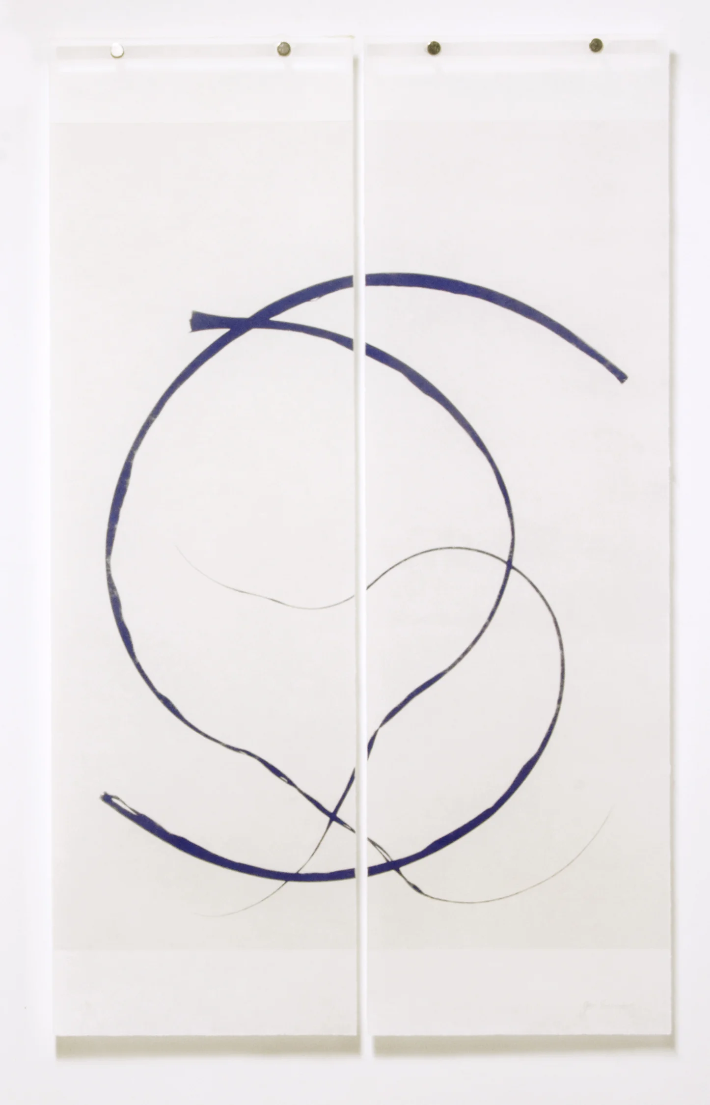 Curved Grass (Reversed), No.2