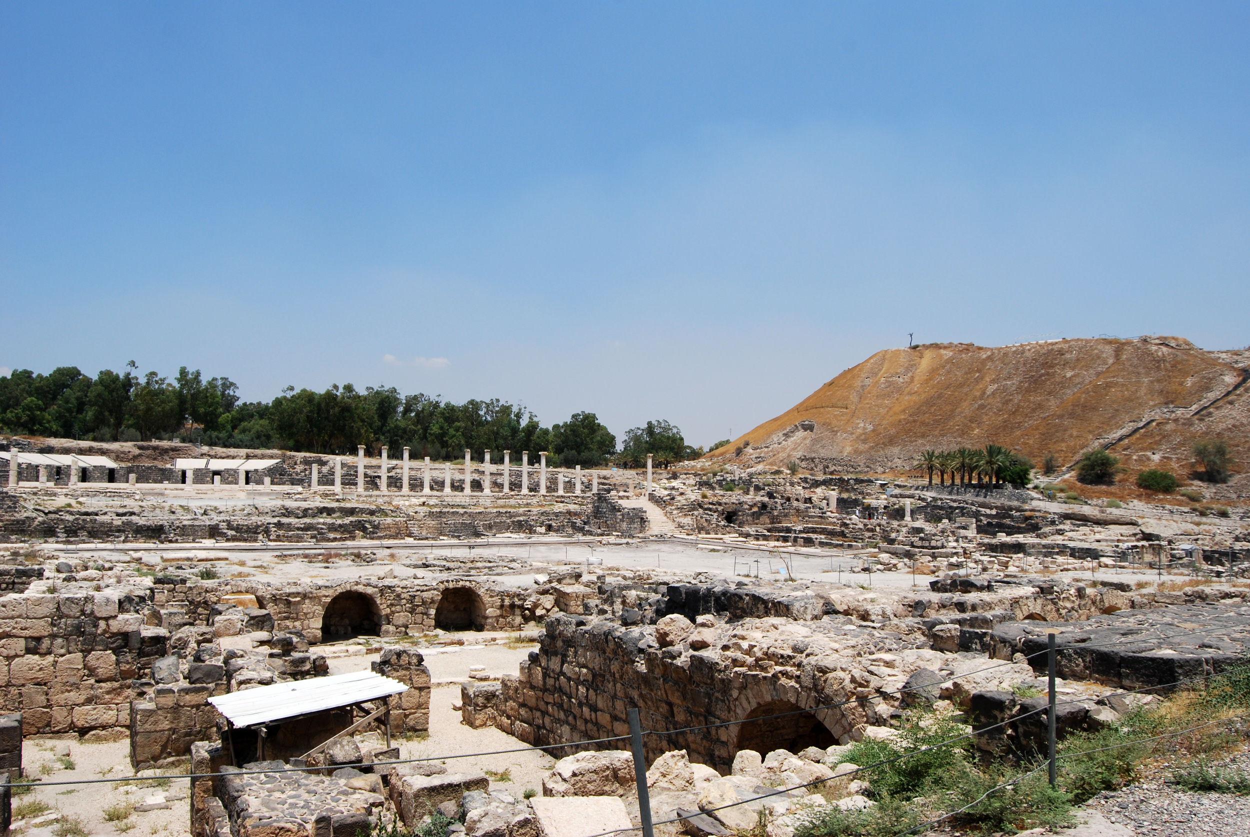 View of the Roman city