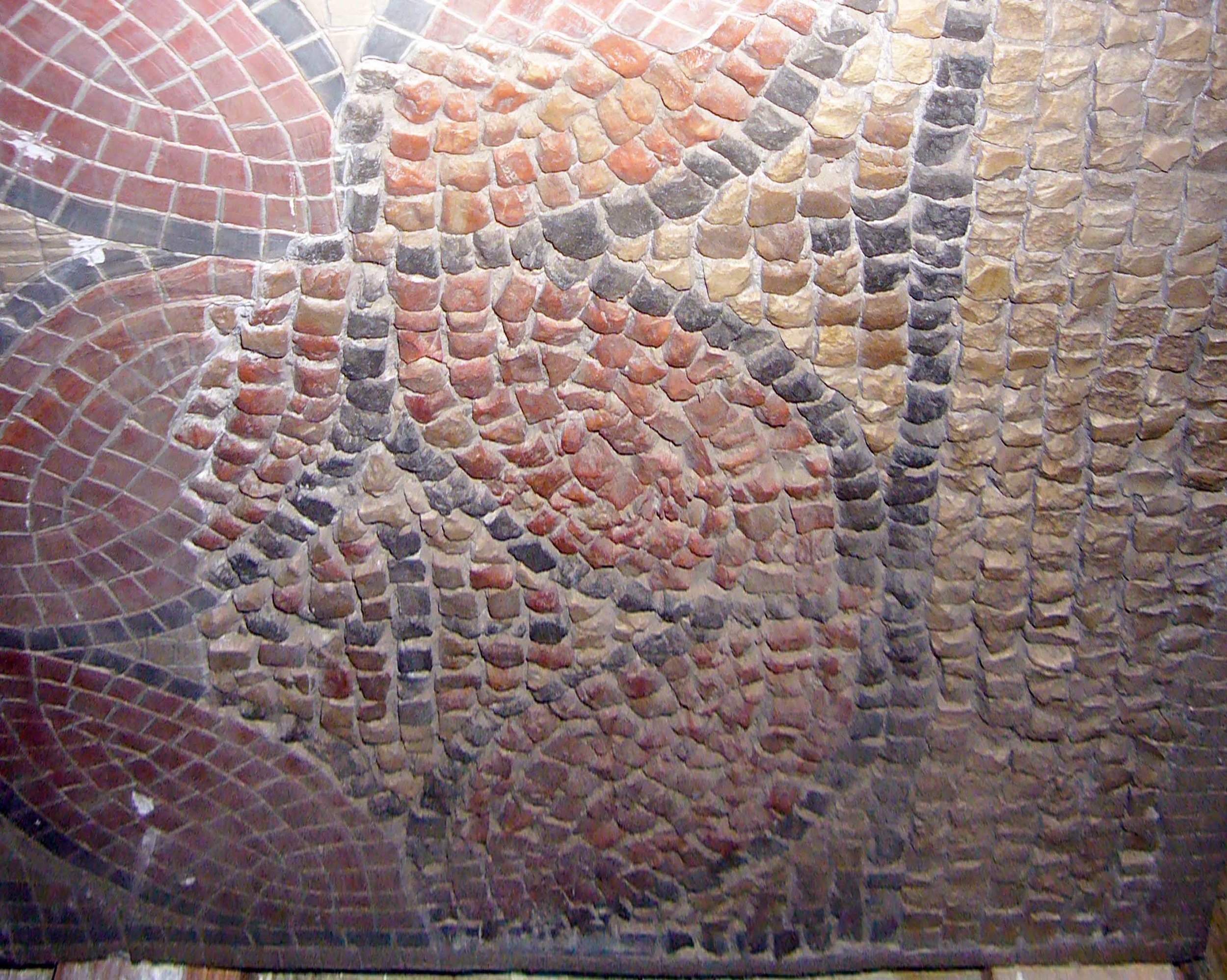 Mosaic with Intersecting Circles