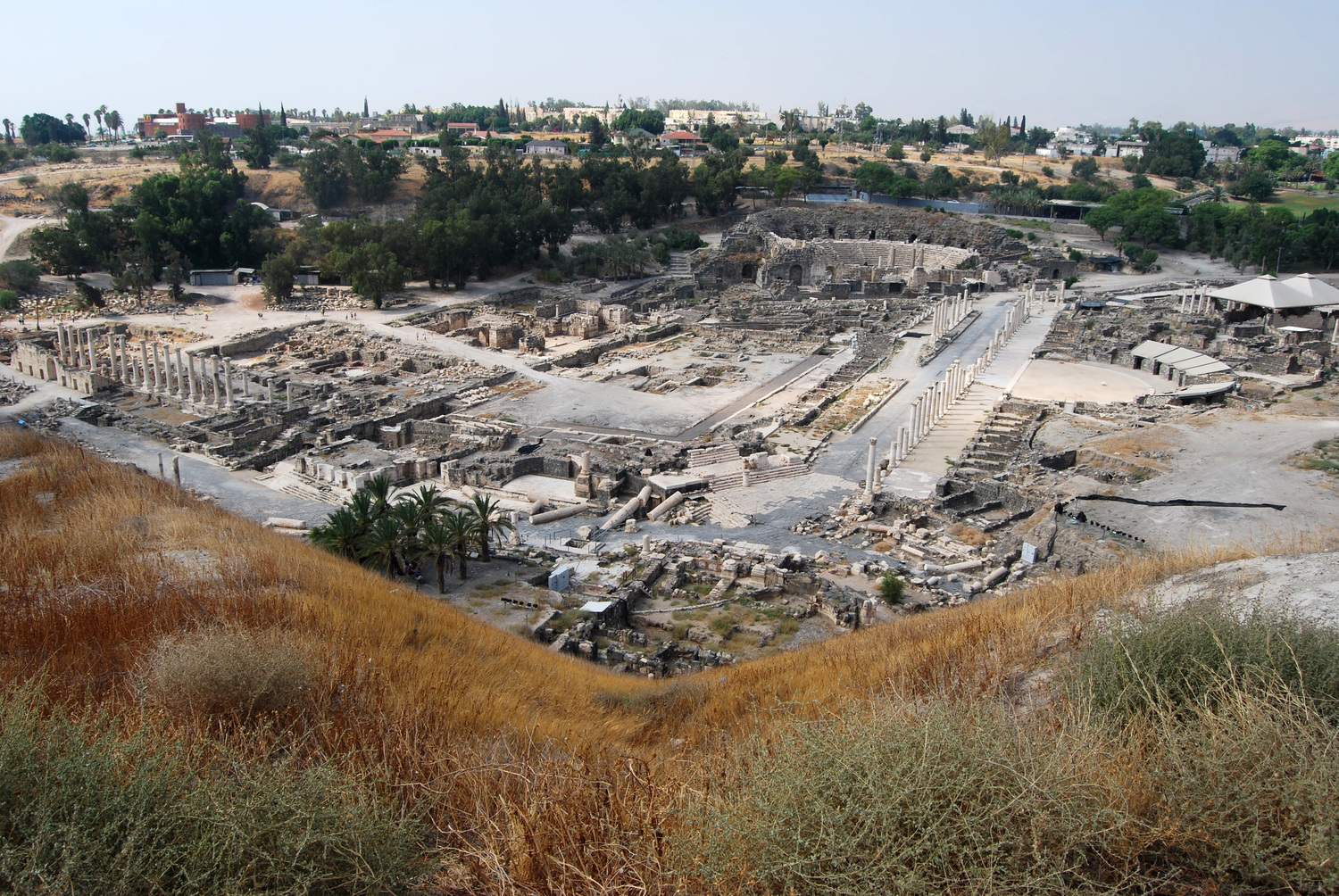 beth shean view of israeli excav.jpg