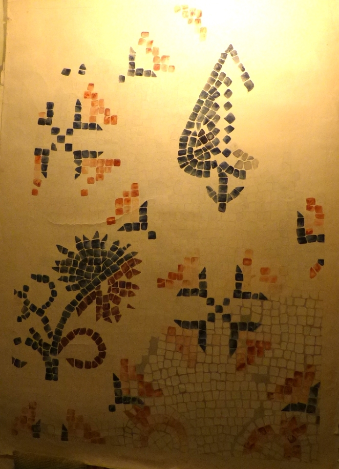 1:1 Scale drawing of mosaic