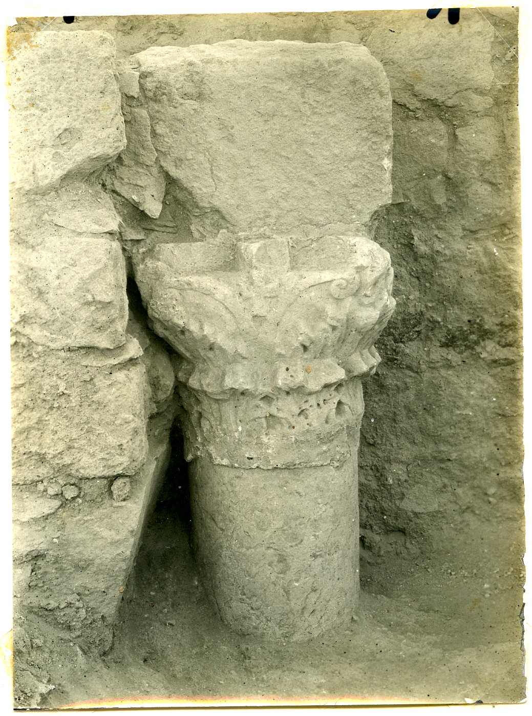 Byzantine column in secondary use