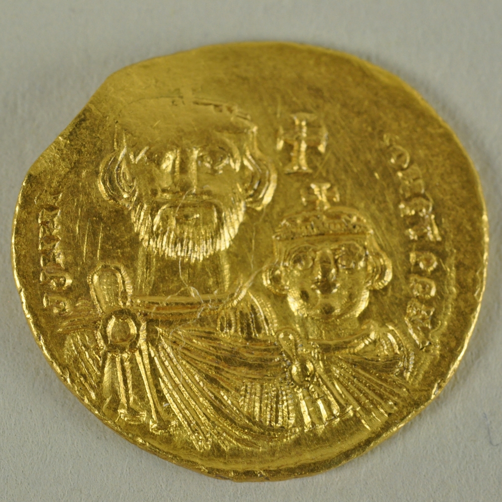 Solidus of Heraclius and Heraclius Constantine