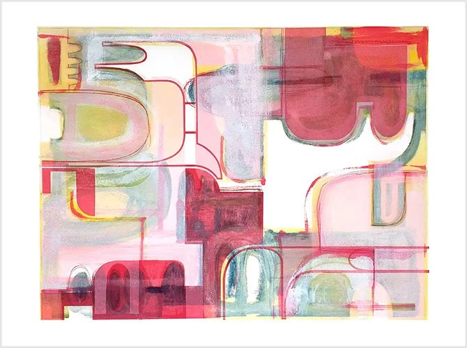 A Brief Cocktail of Mimsy and Merit (SOLD) - 30x22