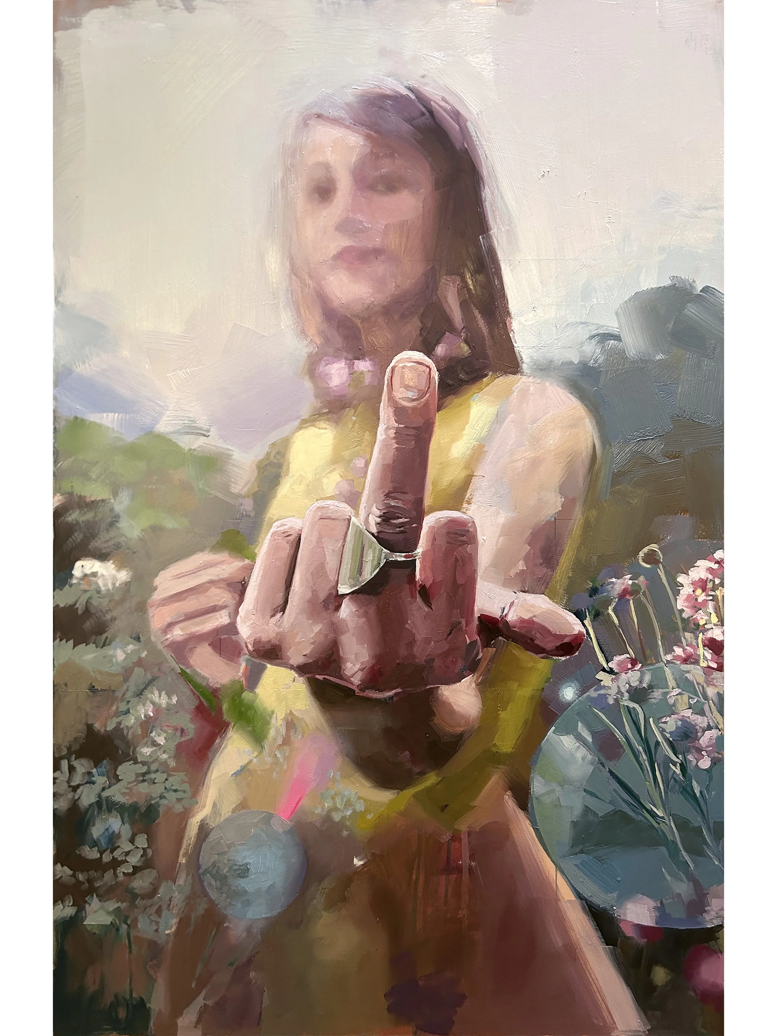 When our rage gives way to joy, 26"x40"