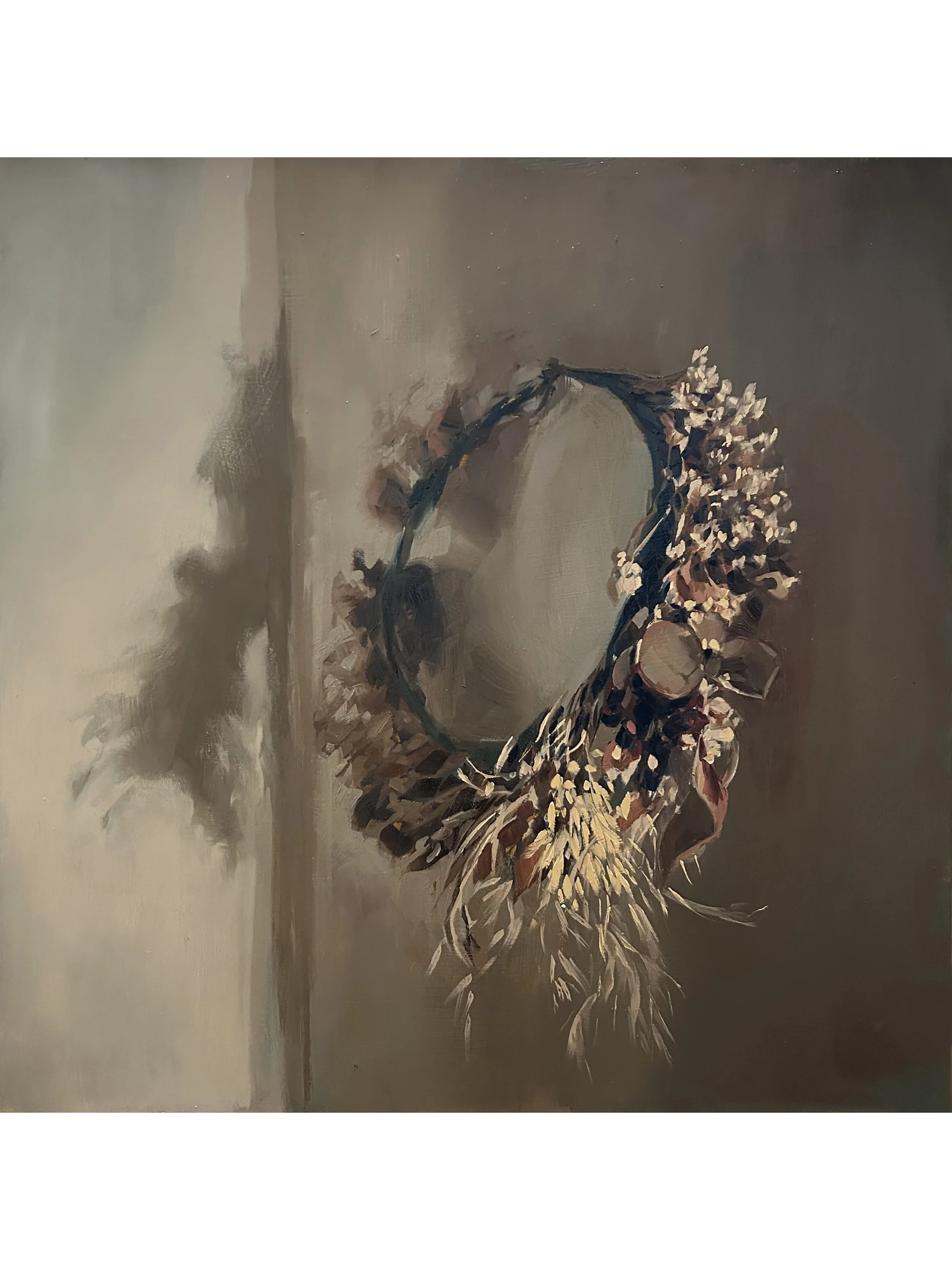 Wedding crown, years later, 24"x24"