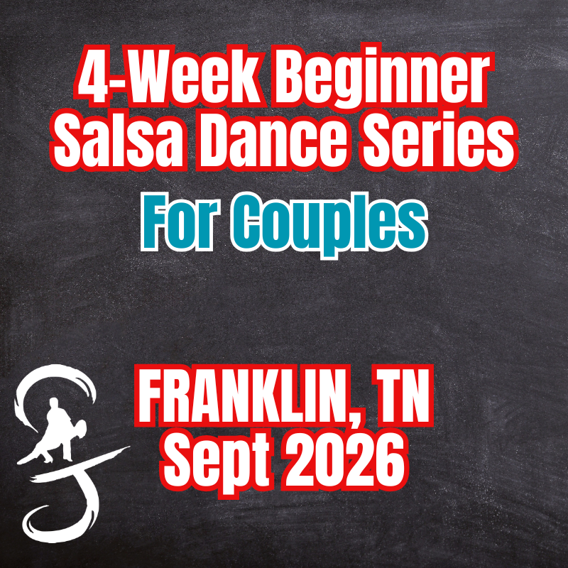 4-Week Salsa Dance Series In Franklin Tennessee - For 1 Couple - September 2026