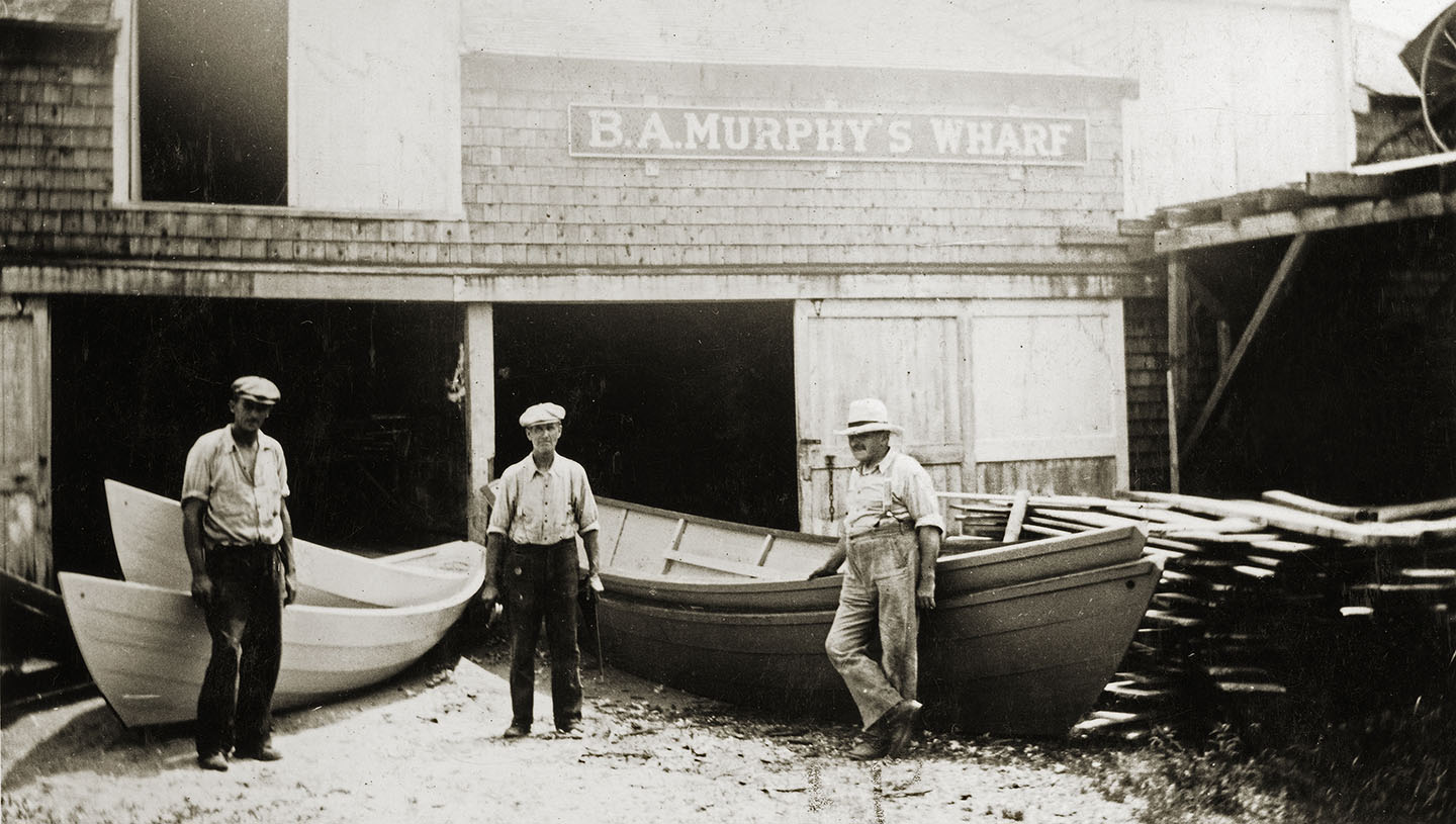 Photo (circa 1940) courtesy of the Maine Maritime Museum