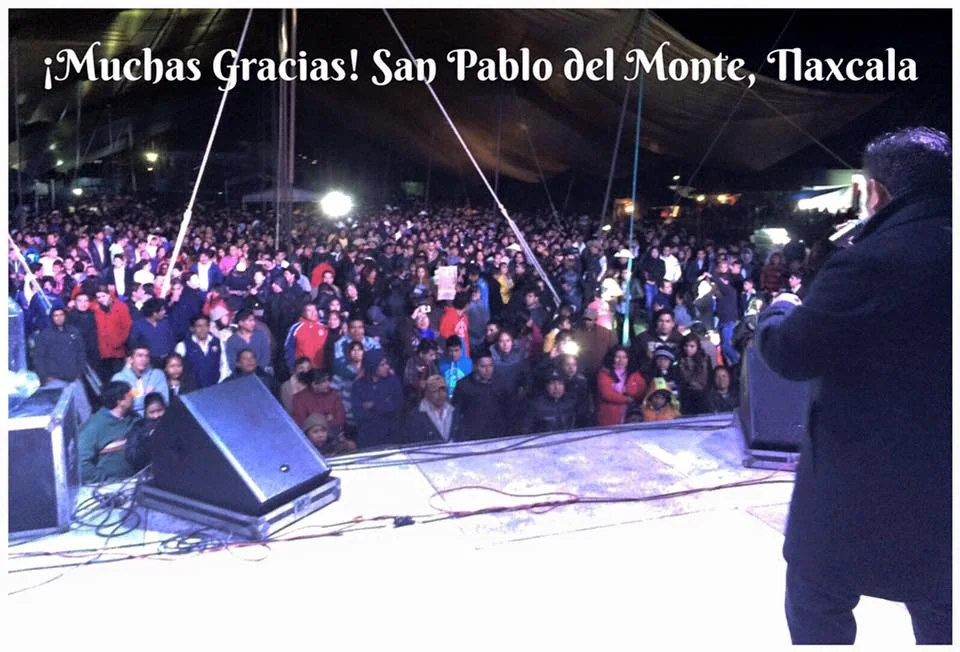 Gracias a toda la gente que nos acompañó en San Pablo Del Monte, Tlaxcala este sábado a pesar de la lluvia que tuvimos!