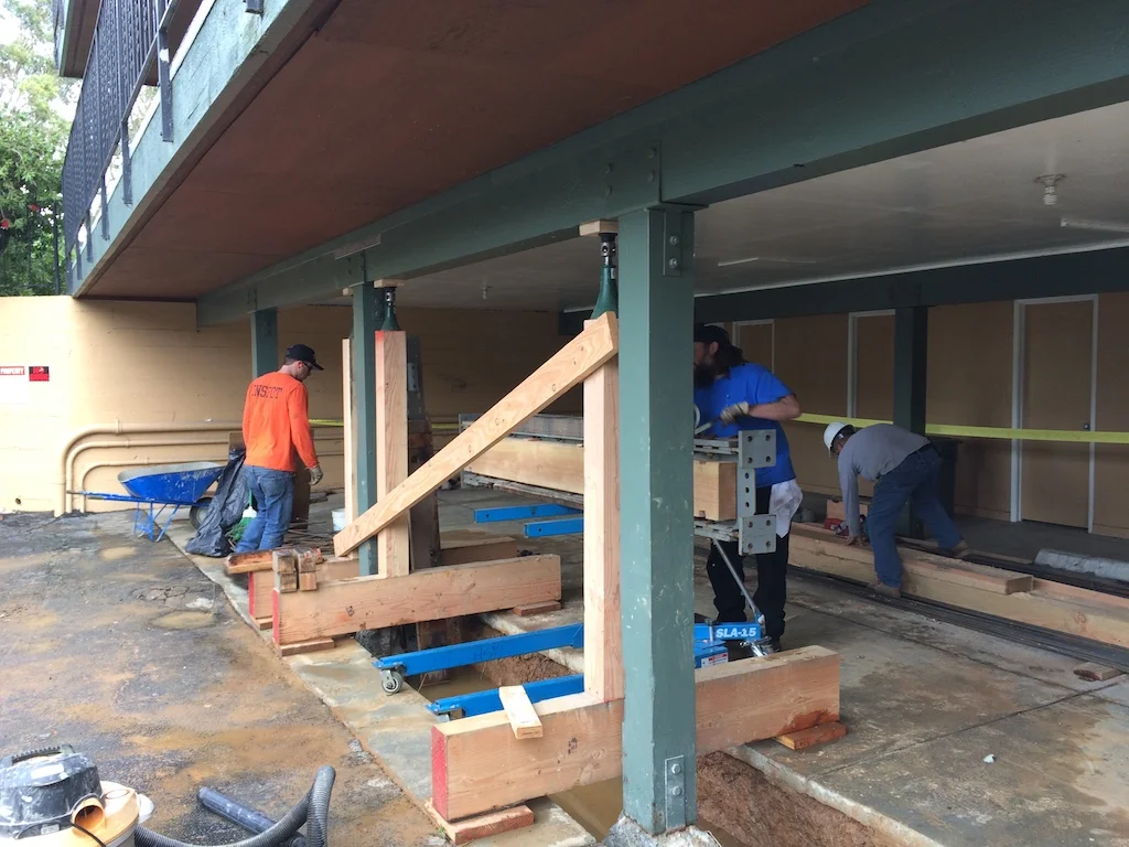 Shoring And Steel Supports
