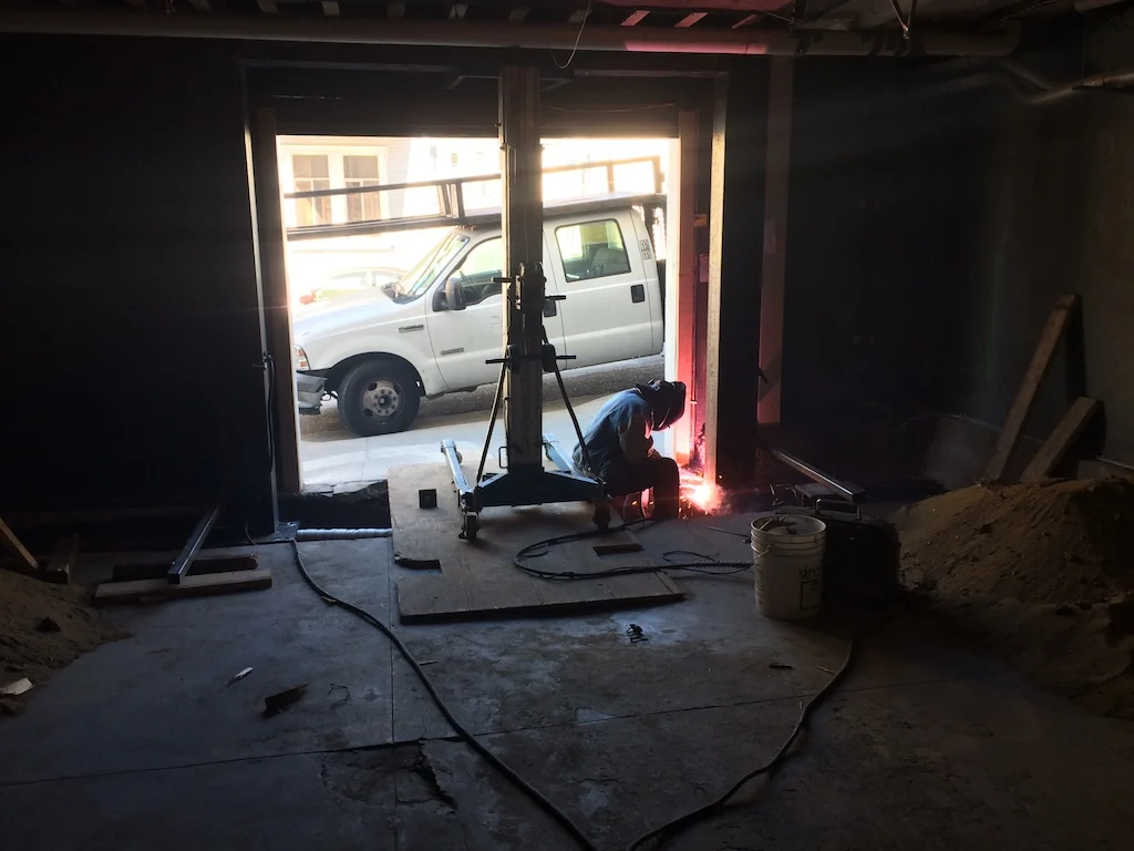 On-Site Steel Fabrication