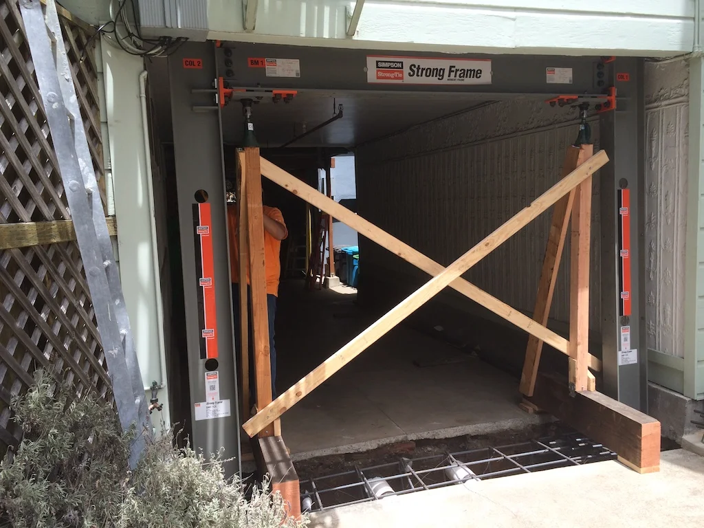 Temporary Steel Supports