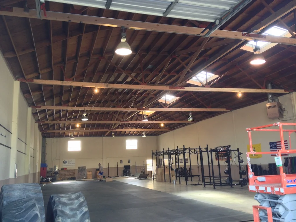 New Support For The Existing Roof