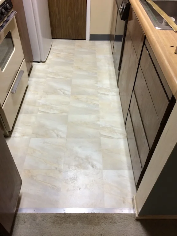 New Kitchen Floor