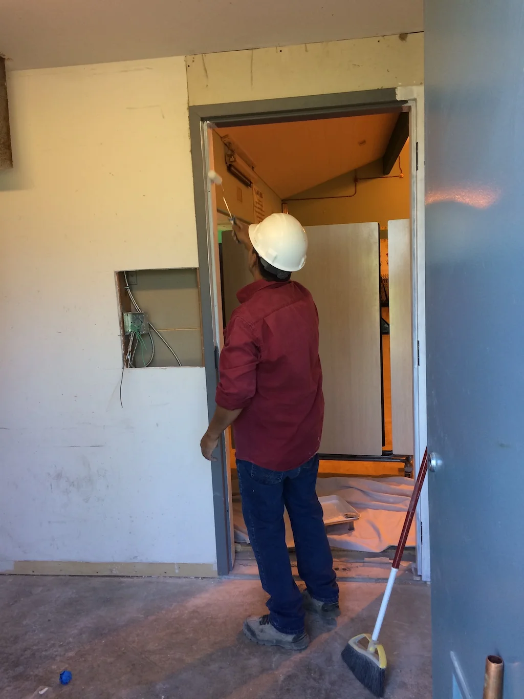 New Door And Light Switches