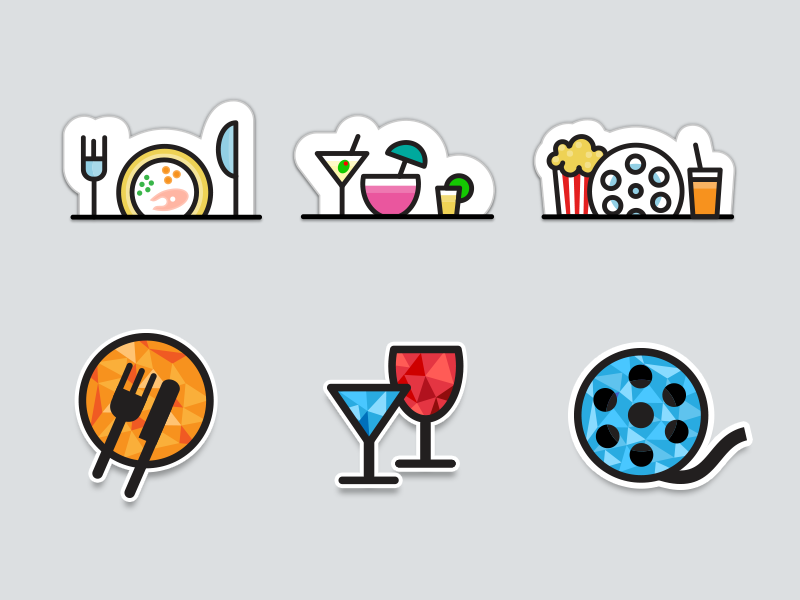 telenav app event icons