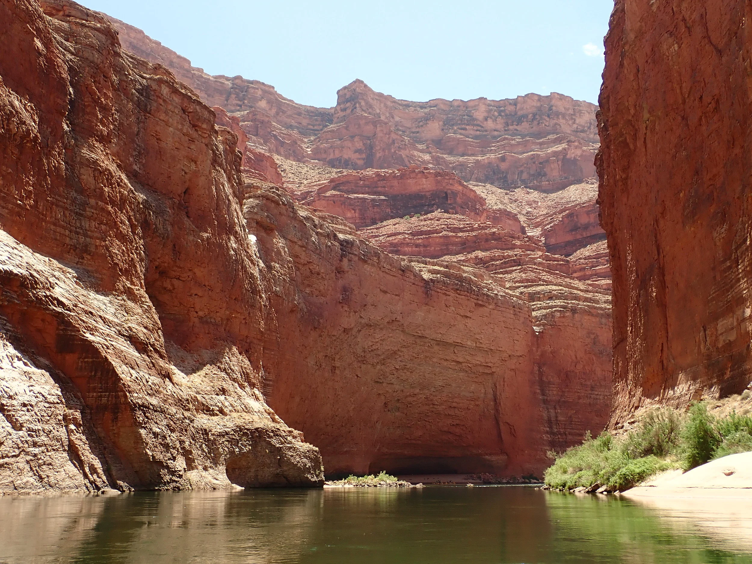 Approaching Redwall Cavern, mile 33.2