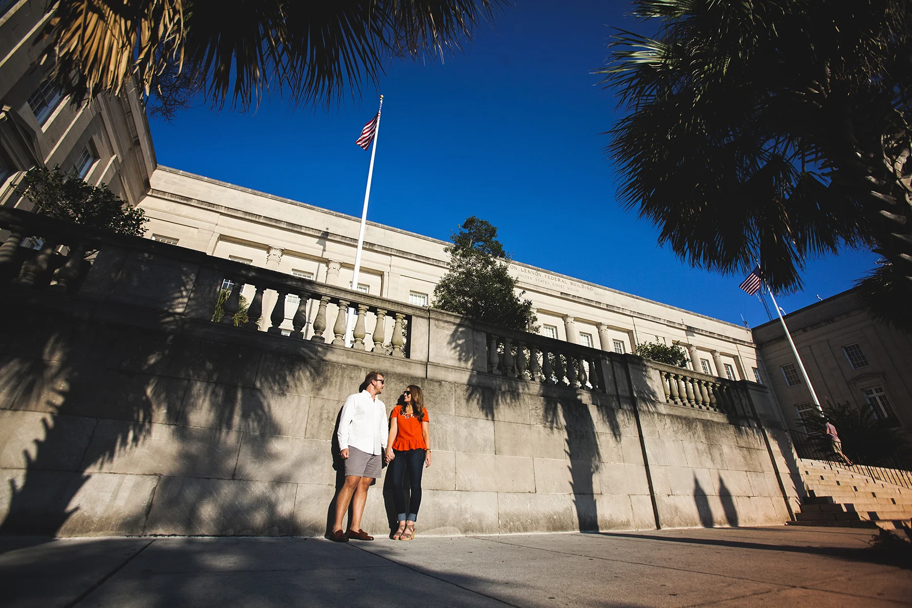 Engagement Photography Downtown Wilmington