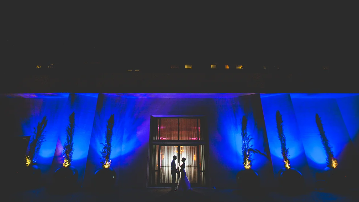 Downtown Wilmington Riverside Hilton Wedding