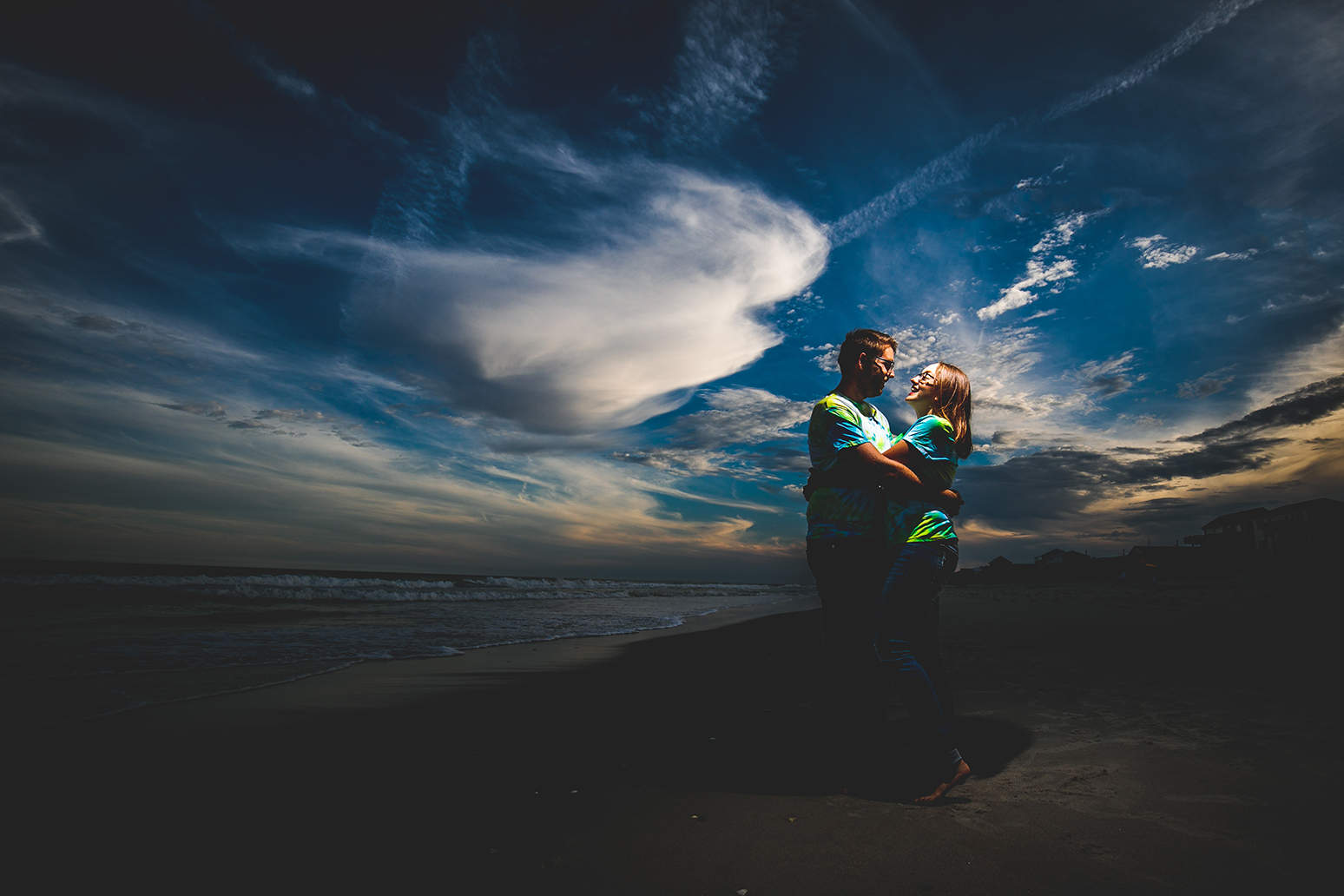 Cute couple in topsail beach portrait.jpg