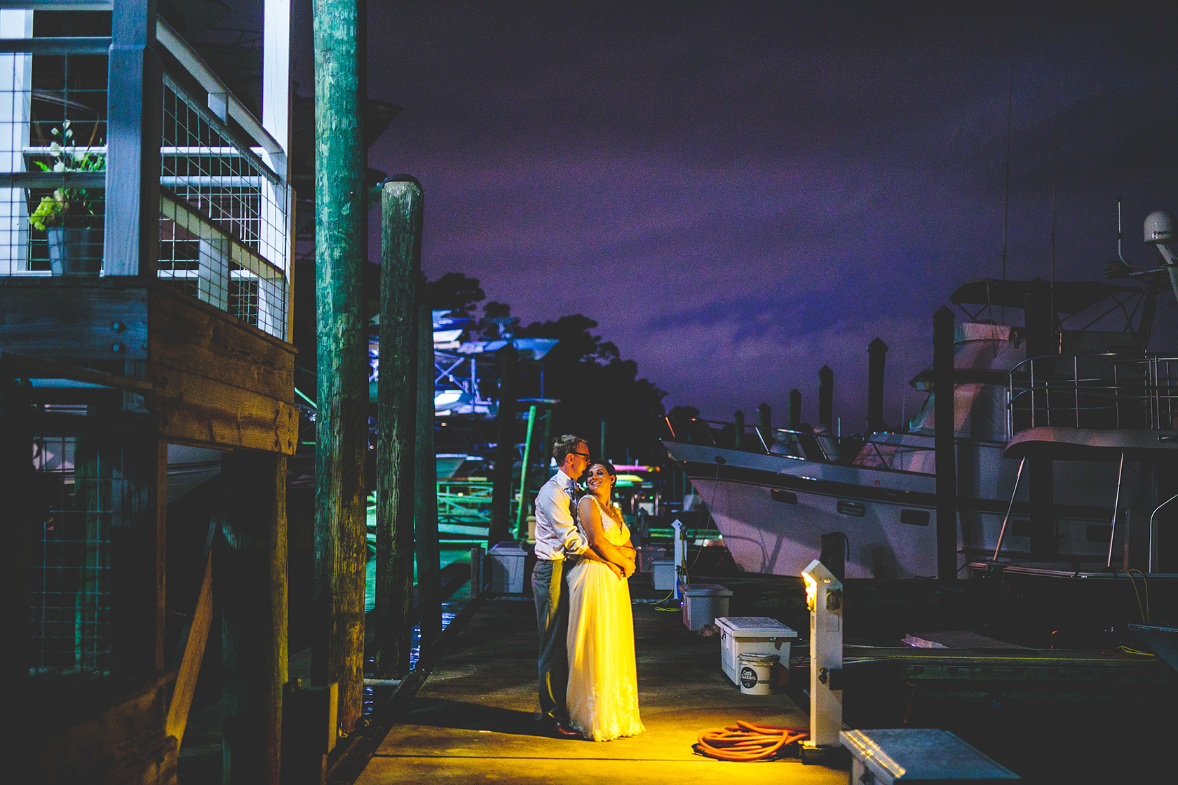 the boat dock with a light.jpg