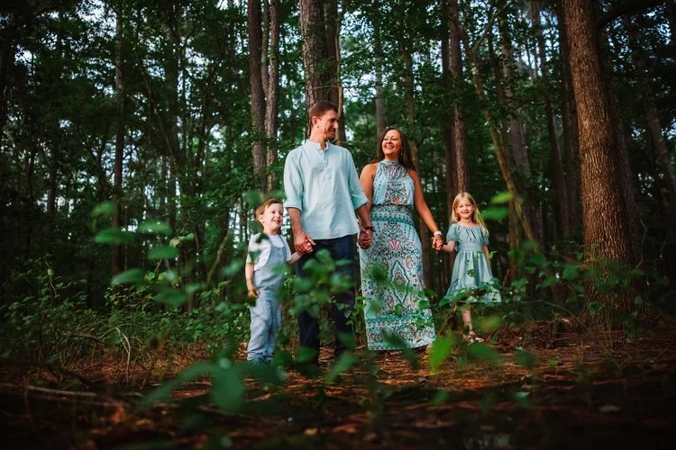 Afton + Co Family Portraits - Lake Jordan, NC session by Michelle Brinn