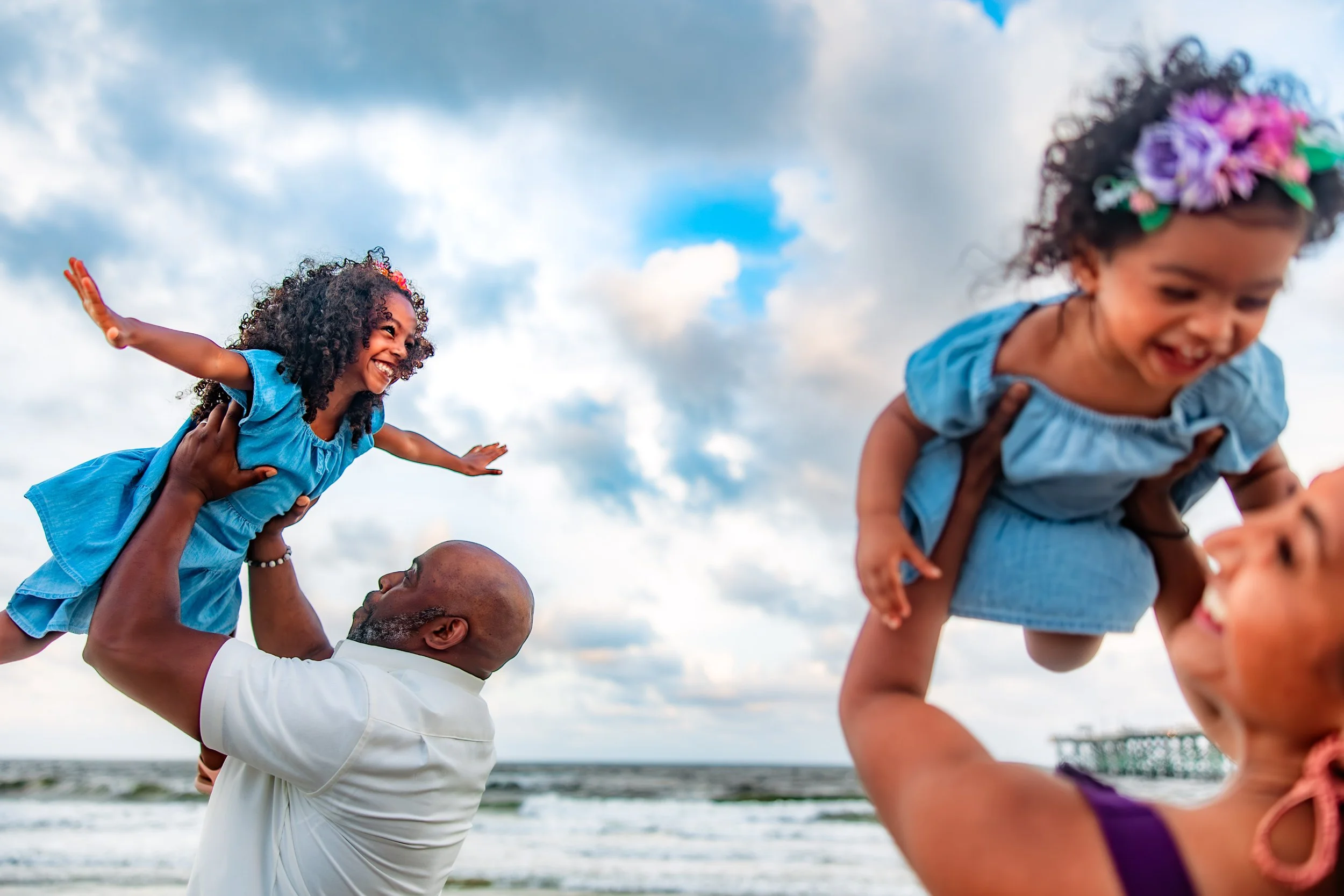 Carson Family in Oak Island by Michelle Brinn
