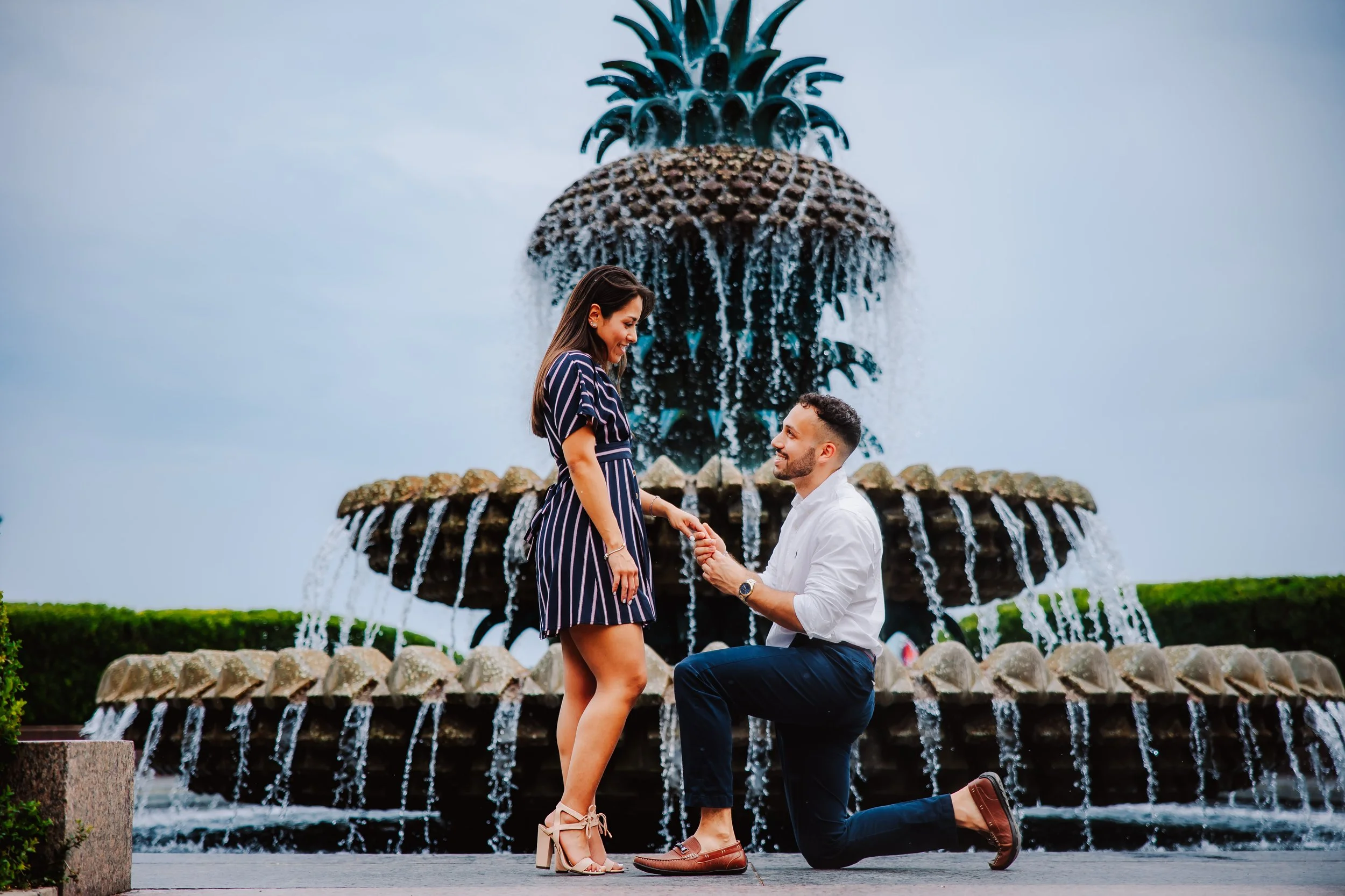 Jeremy + Caro Proposal &amp; Engagement - Charleston, SC