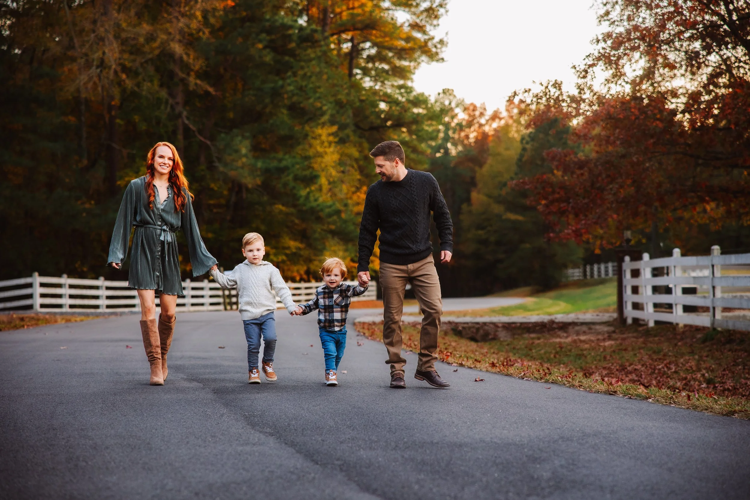 Frye Family in Apex, NC by Michelle Brinn
