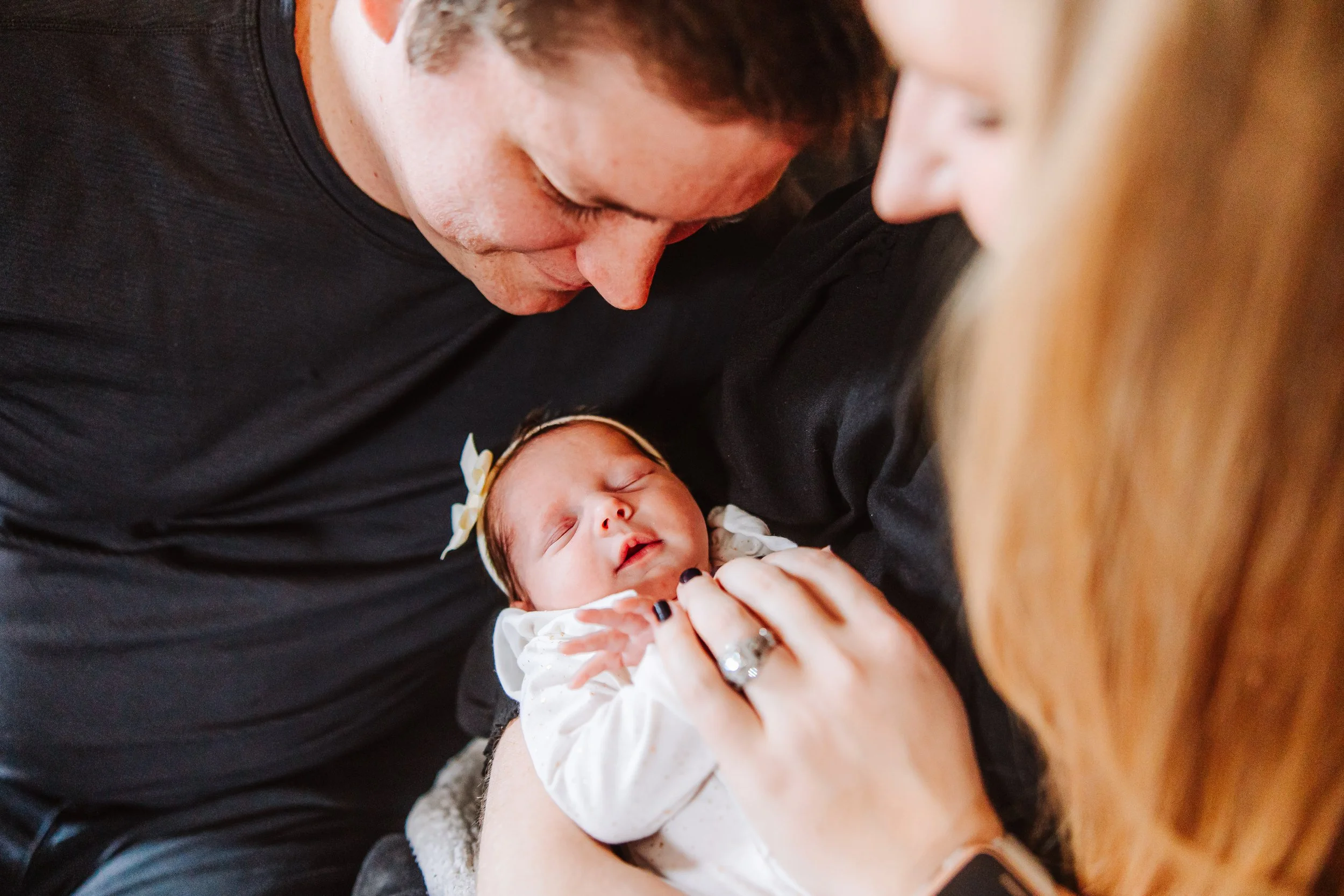 Spurgin Family Newborn Session in Hamilton, NJ by Michelle Brinn